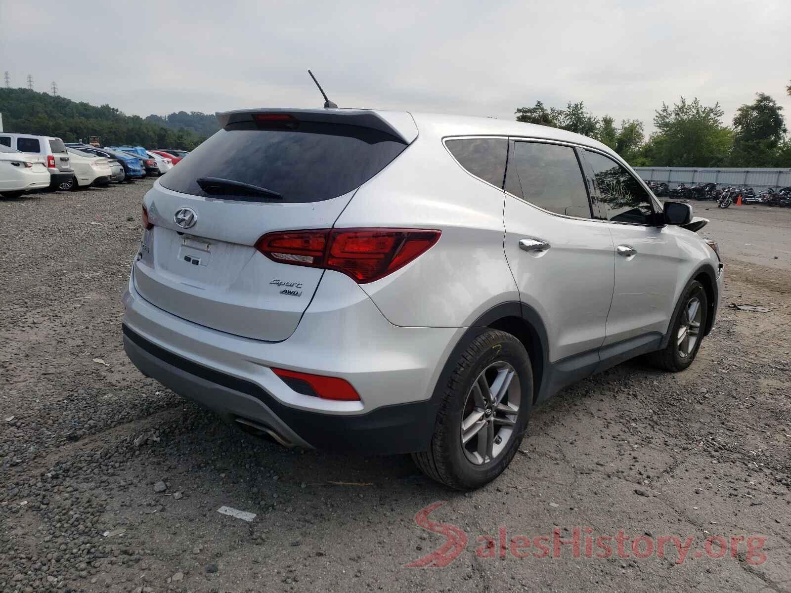 5XYZTDLB9JG568374 2018 HYUNDAI SANTA FE