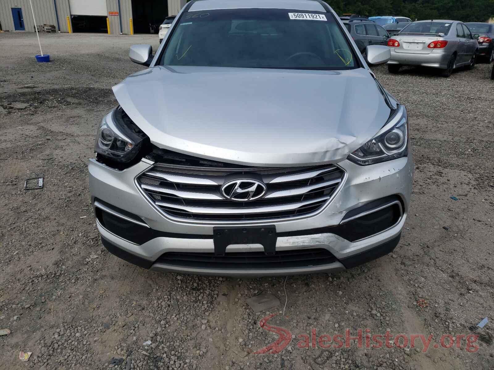 5XYZTDLB9JG568374 2018 HYUNDAI SANTA FE