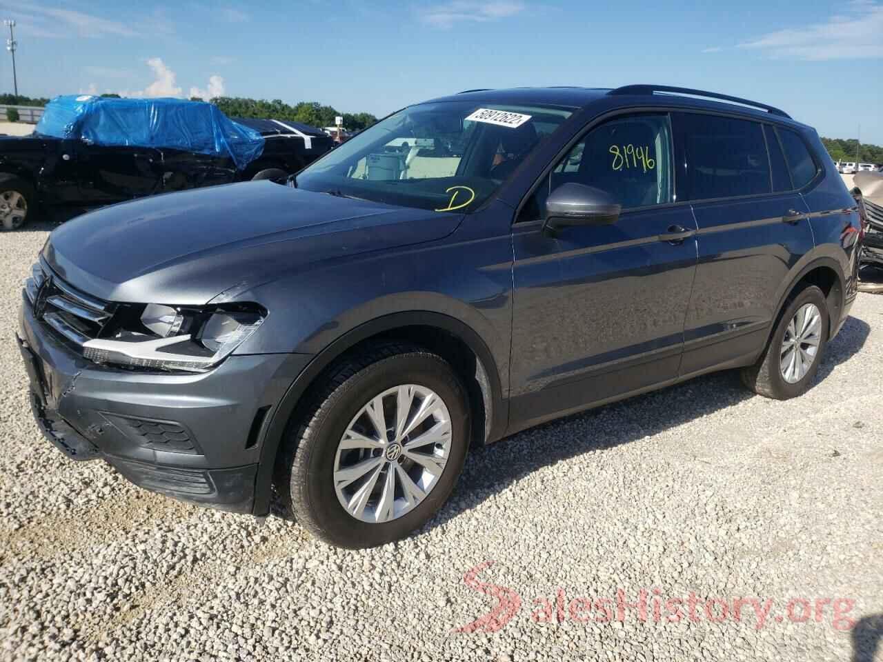 3VV1B7AX1KM096452 2019 VOLKSWAGEN TIGUAN