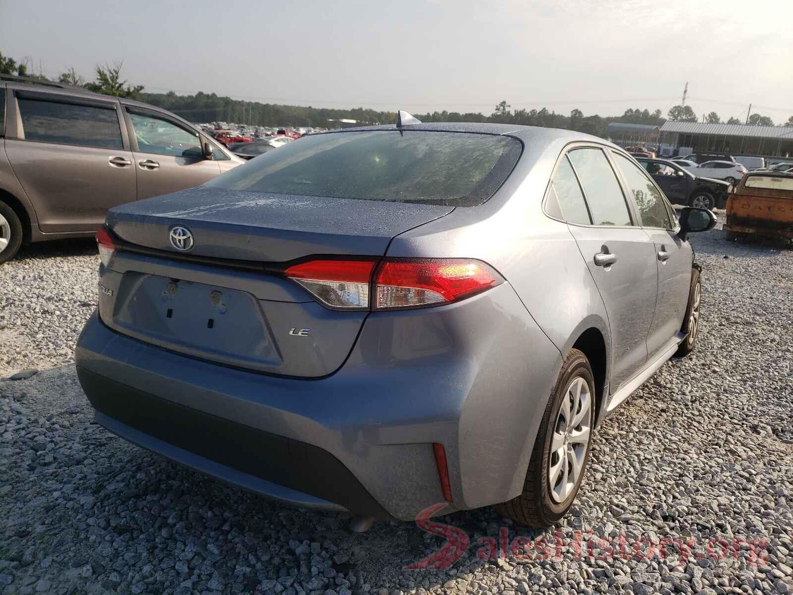 JTDEPMAE6MJ182208 2021 TOYOTA COROLLA