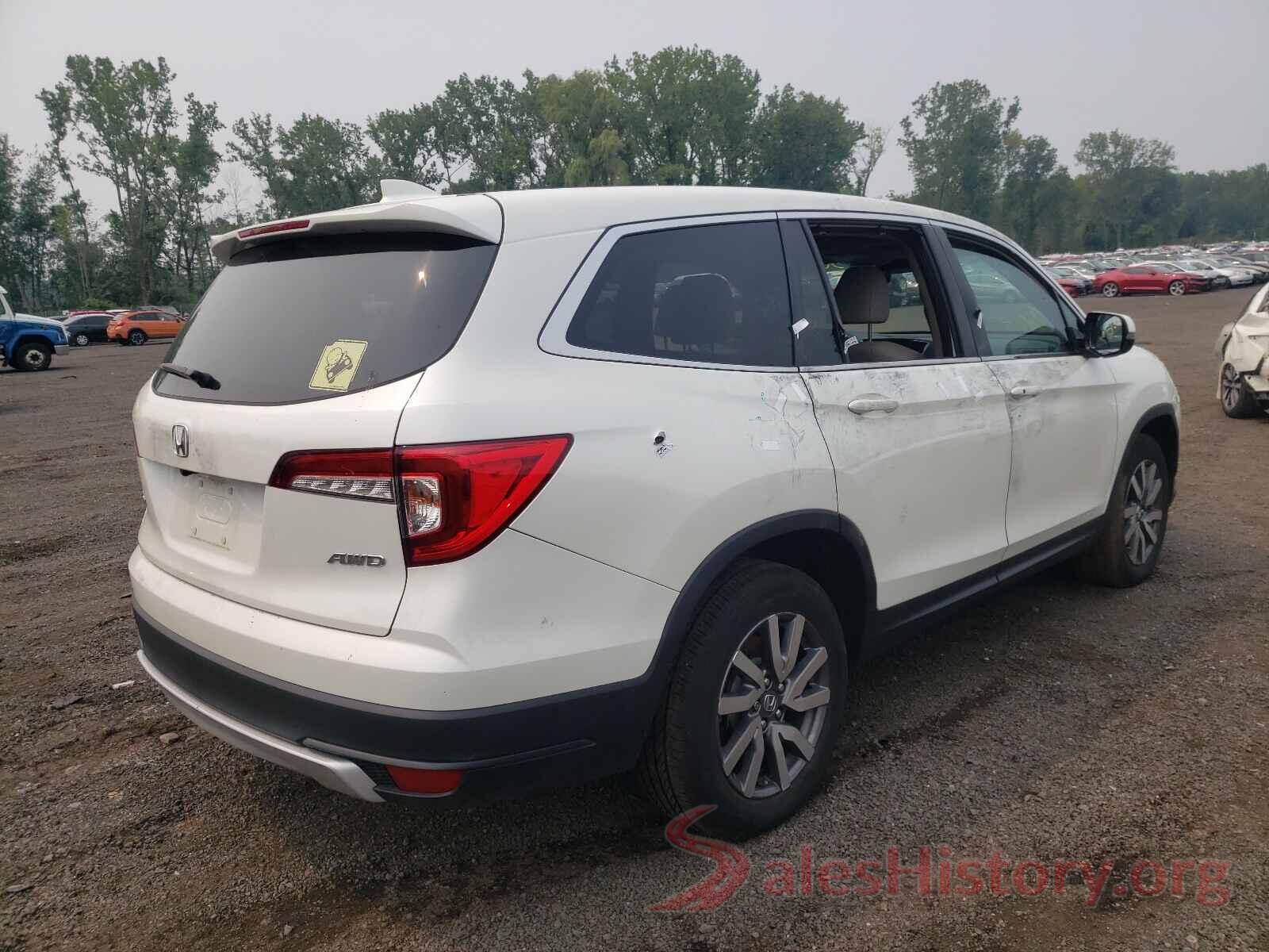 5FNYF6H45KB019353 2019 HONDA PILOT