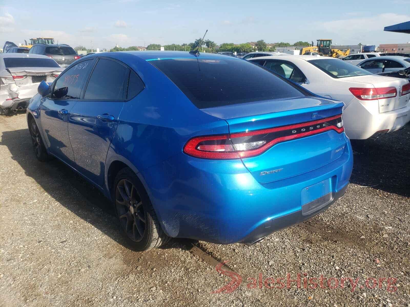 1C3CDFBB9GD517677 2016 DODGE DART