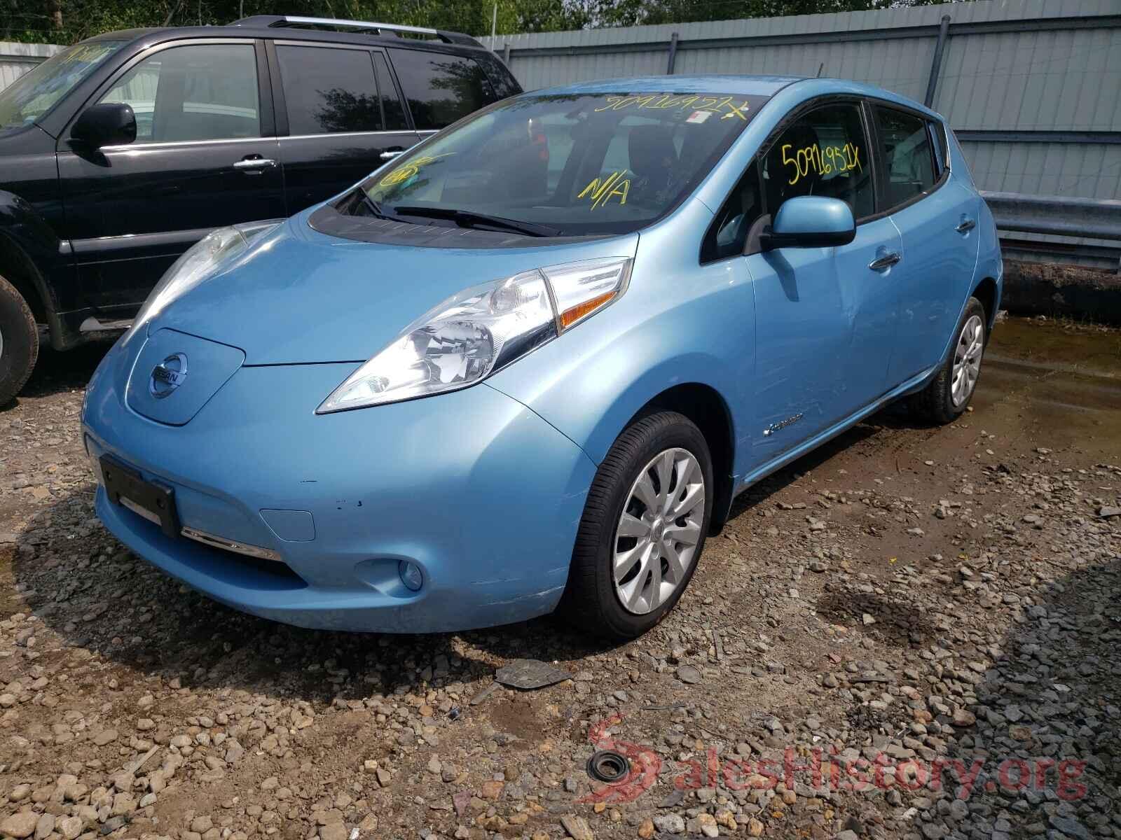 1N4AZ0CP4FC314928 2015 NISSAN LEAF