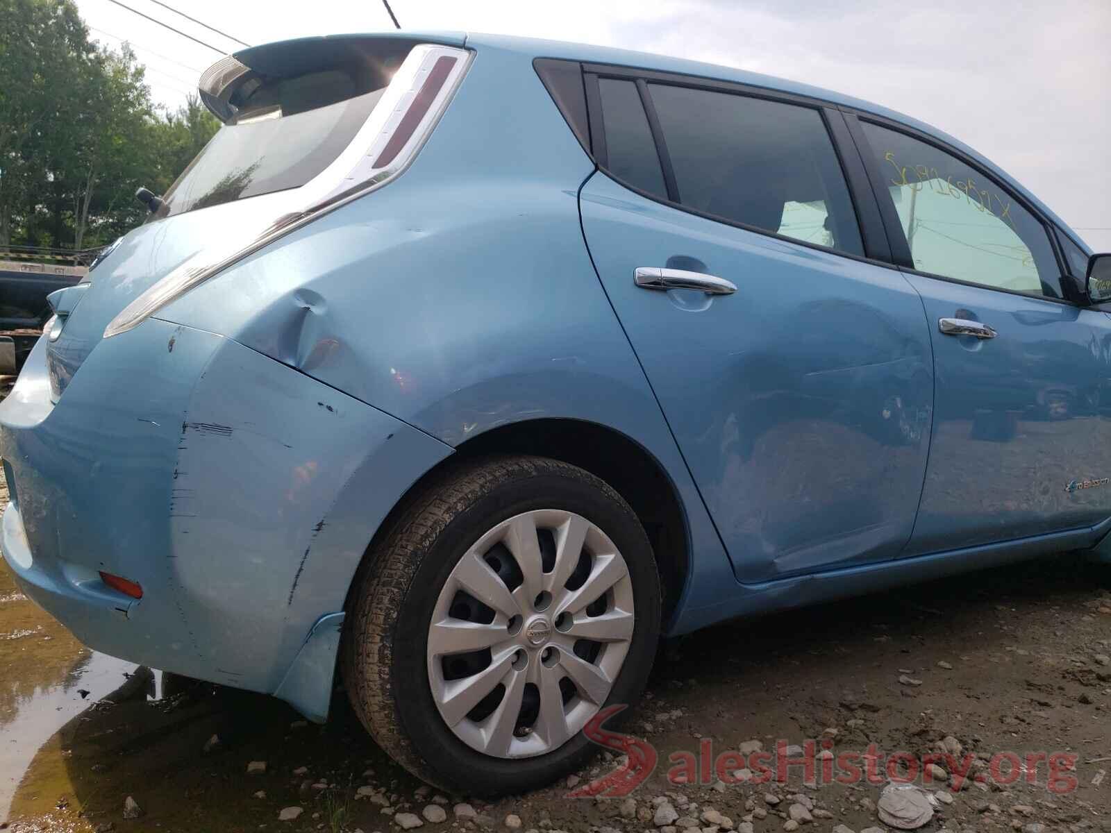 1N4AZ0CP4FC314928 2015 NISSAN LEAF