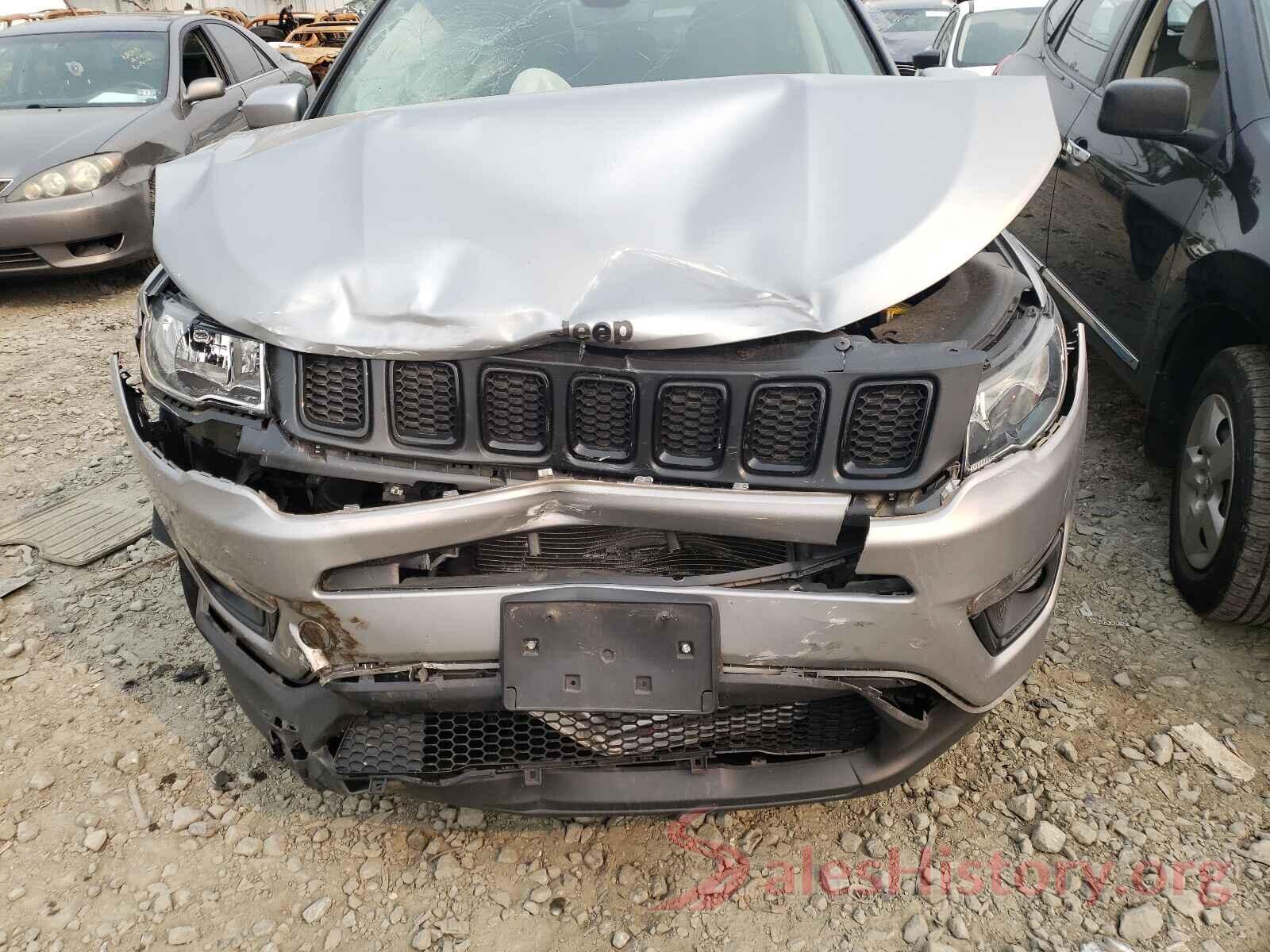 3C4NJDBB4KT734252 2019 JEEP COMPASS