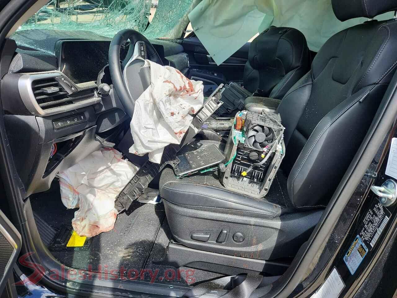 2025 KIA TELLURIDE VIN 5XYP6DGC0SG682217, engine bay