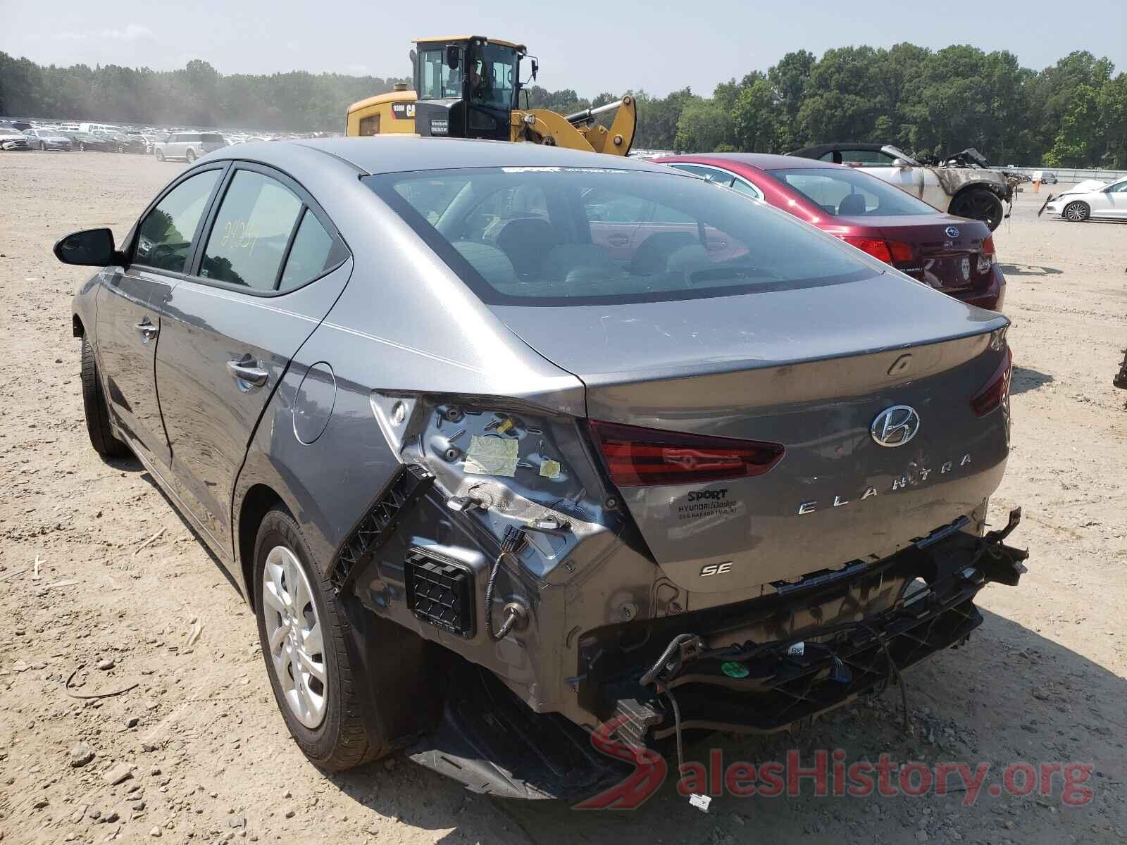 5NPD74LF4KH411198 2019 HYUNDAI ELANTRA