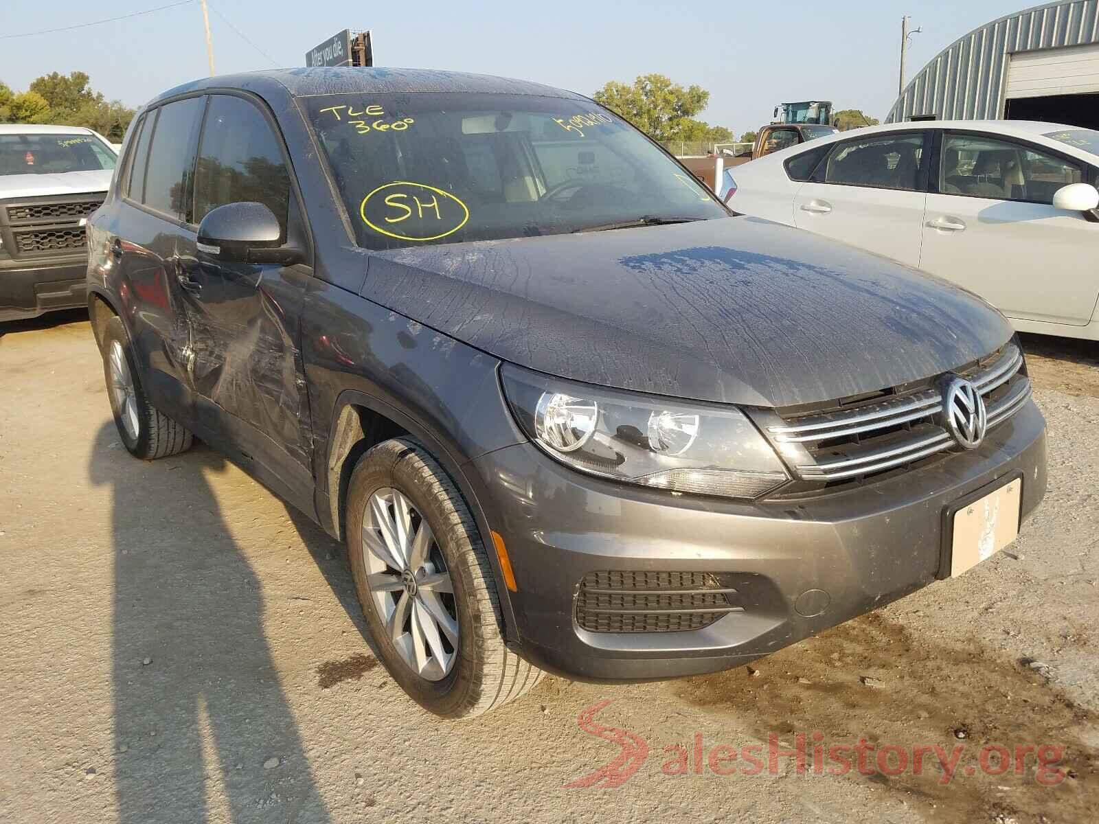 WVGBV7AX6HK047057 2017 VOLKSWAGEN TIGUAN