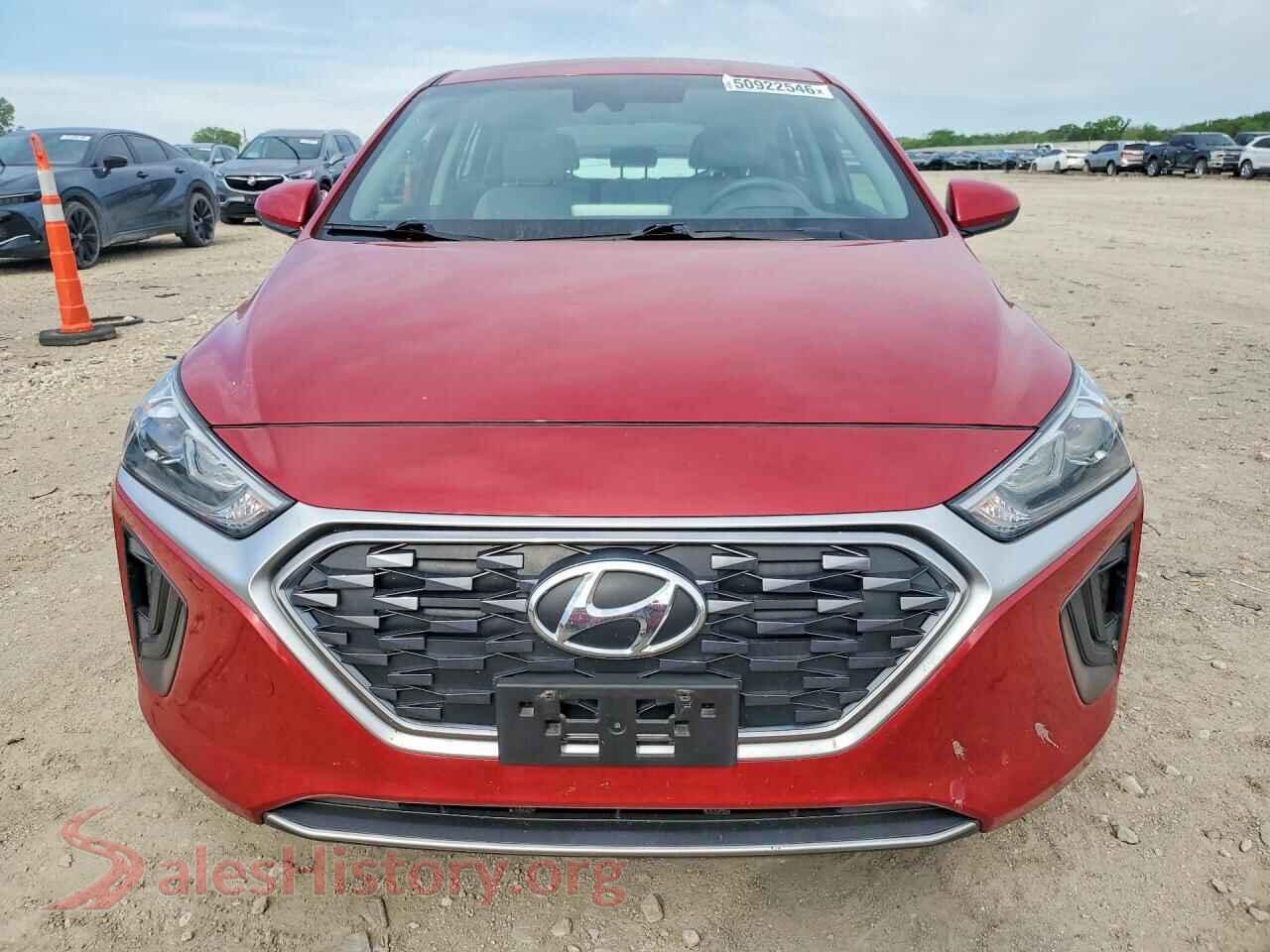 2022 HYUNDAI IONIQ VIN KMHC65LC2NU276772, rear view