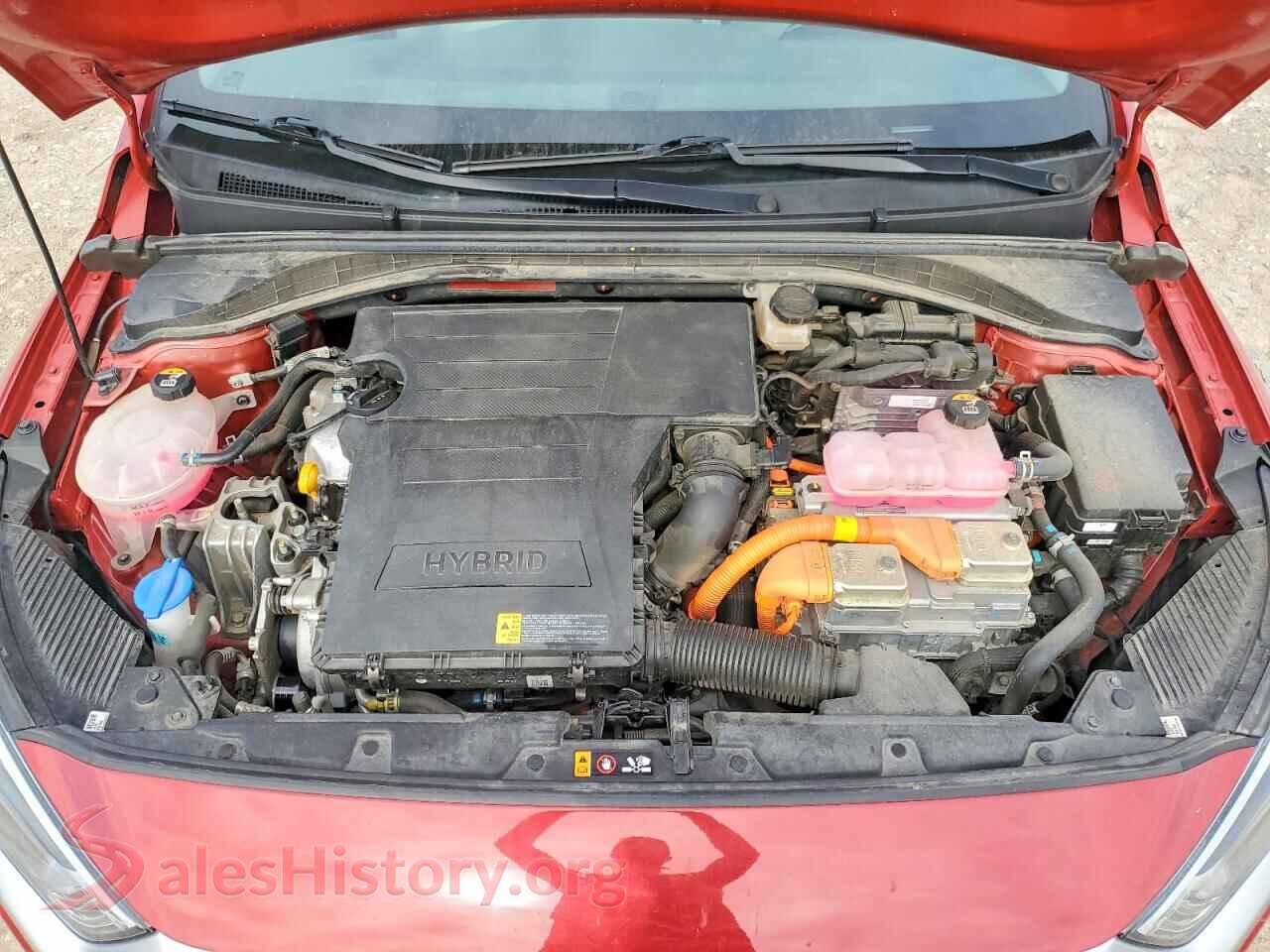 2022 HYUNDAI IONIQ VIN KMHC65LC2NU276772, VIN plate