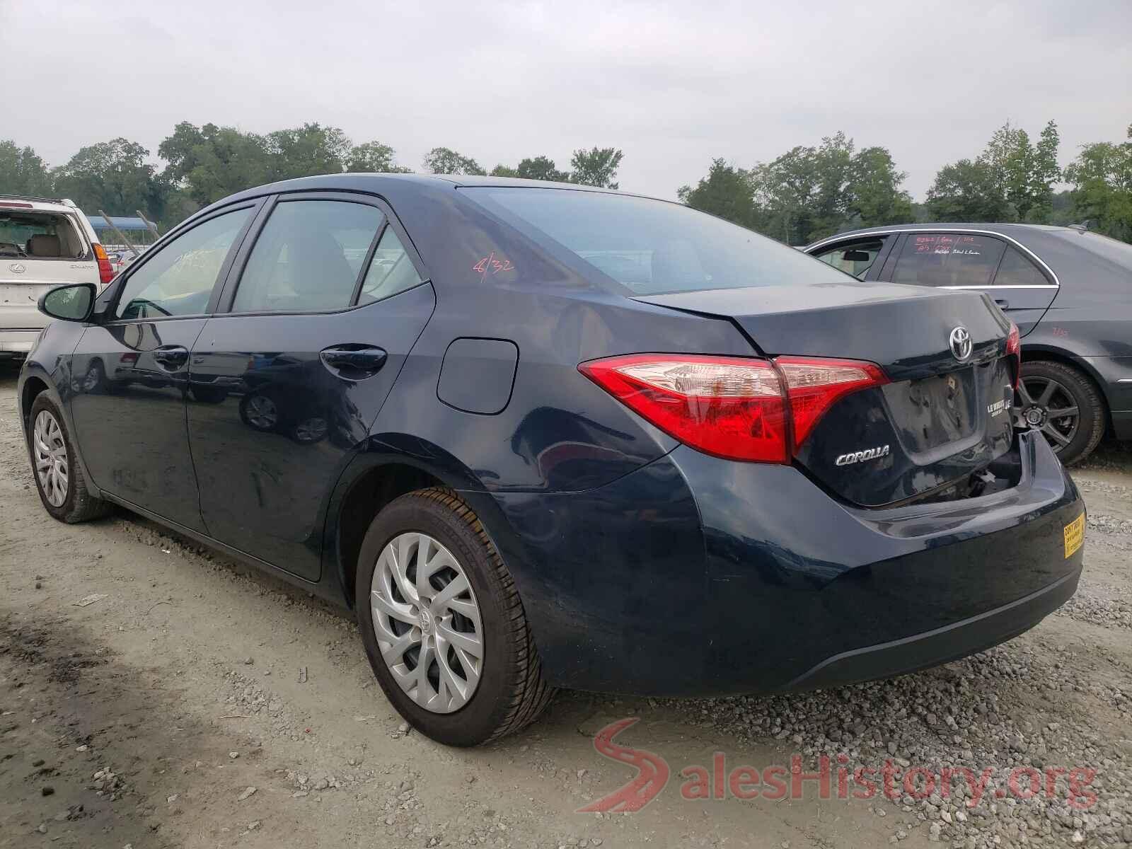 2T1BURHEXHC830911 2017 TOYOTA COROLLA