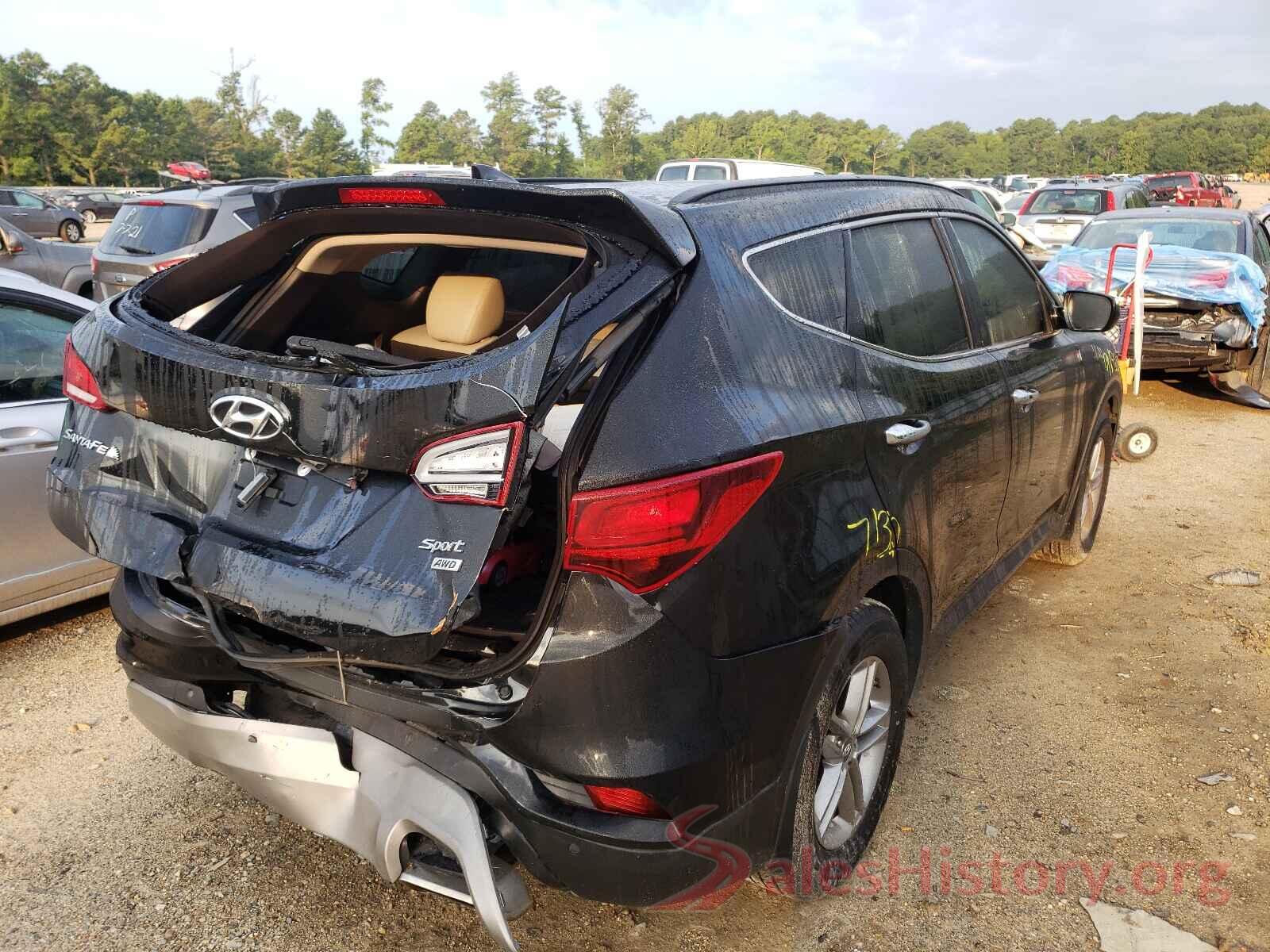 5XYZUDLB4HG462180 2017 HYUNDAI SANTA FE