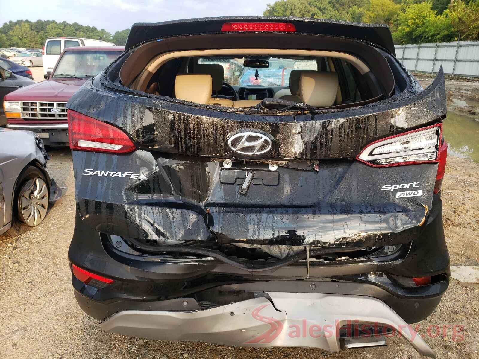 5XYZUDLB4HG462180 2017 HYUNDAI SANTA FE