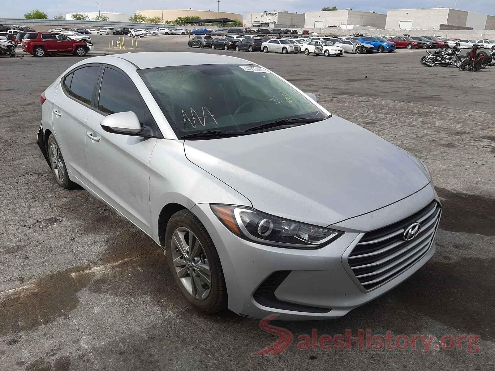 5NPD84LFXJH391616 2018 HYUNDAI ELANTRA