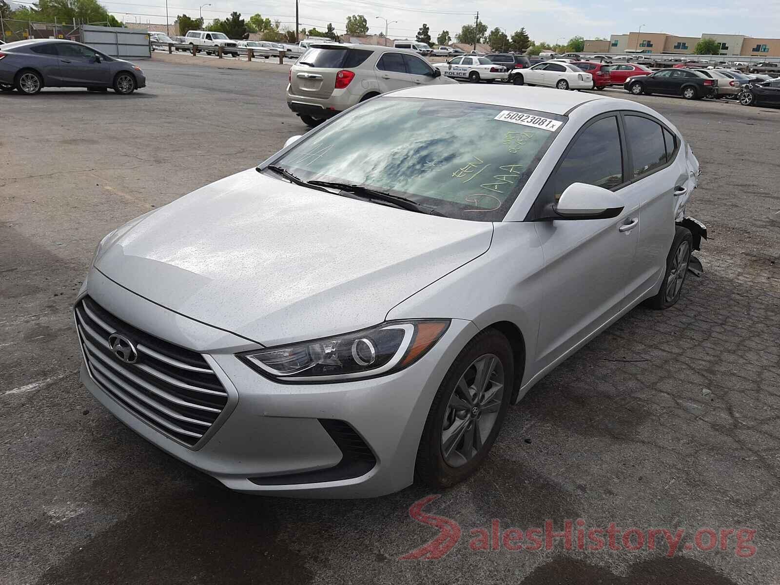 5NPD84LFXJH391616 2018 HYUNDAI ELANTRA