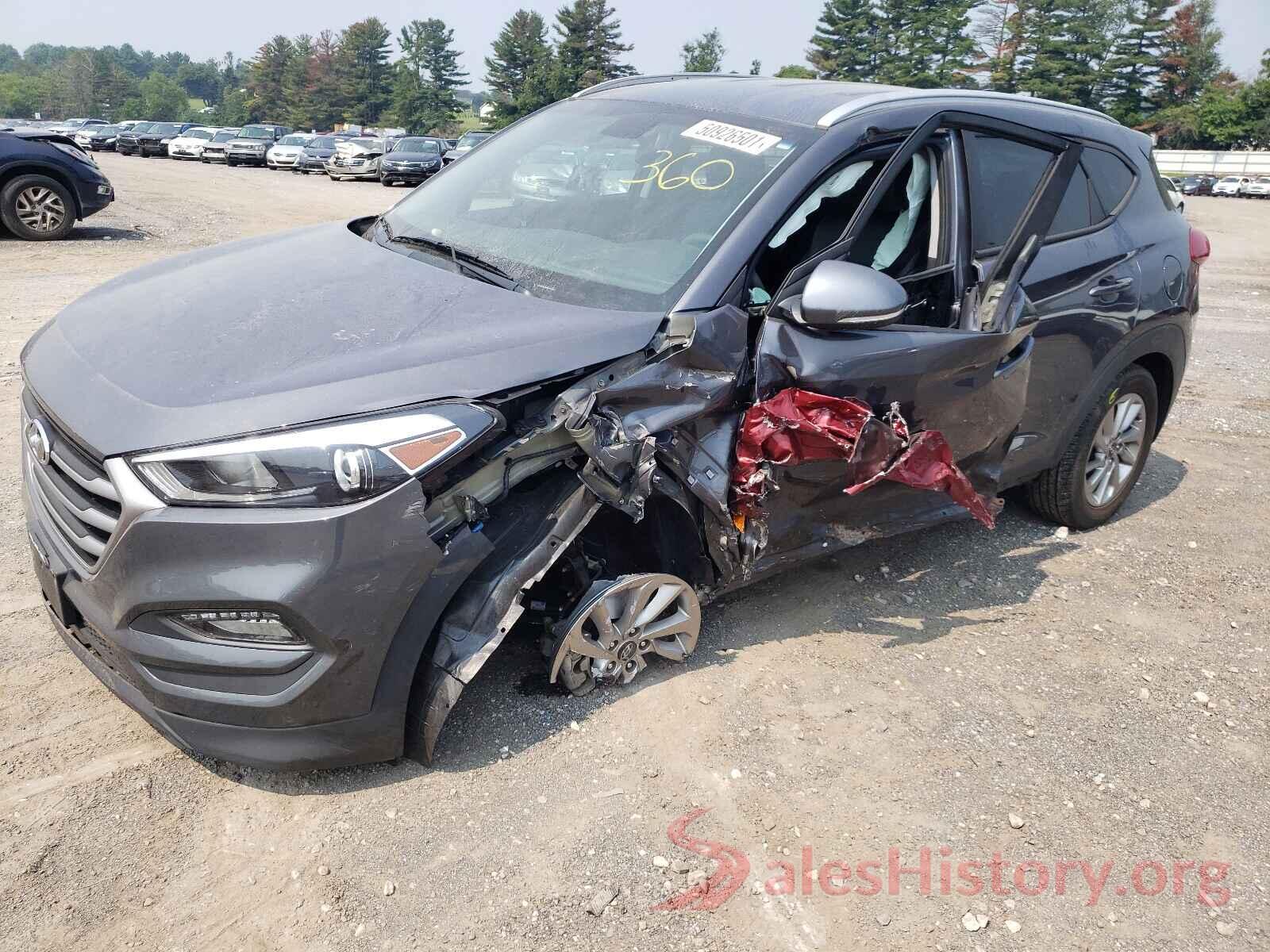 KM8J33A40JU800611 2018 HYUNDAI TUCSON