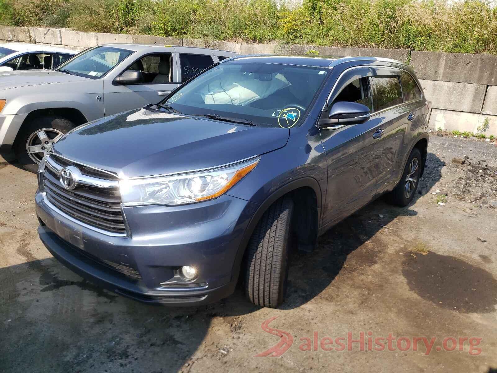 5TDJKRFH1GS342595 2016 TOYOTA HIGHLANDER