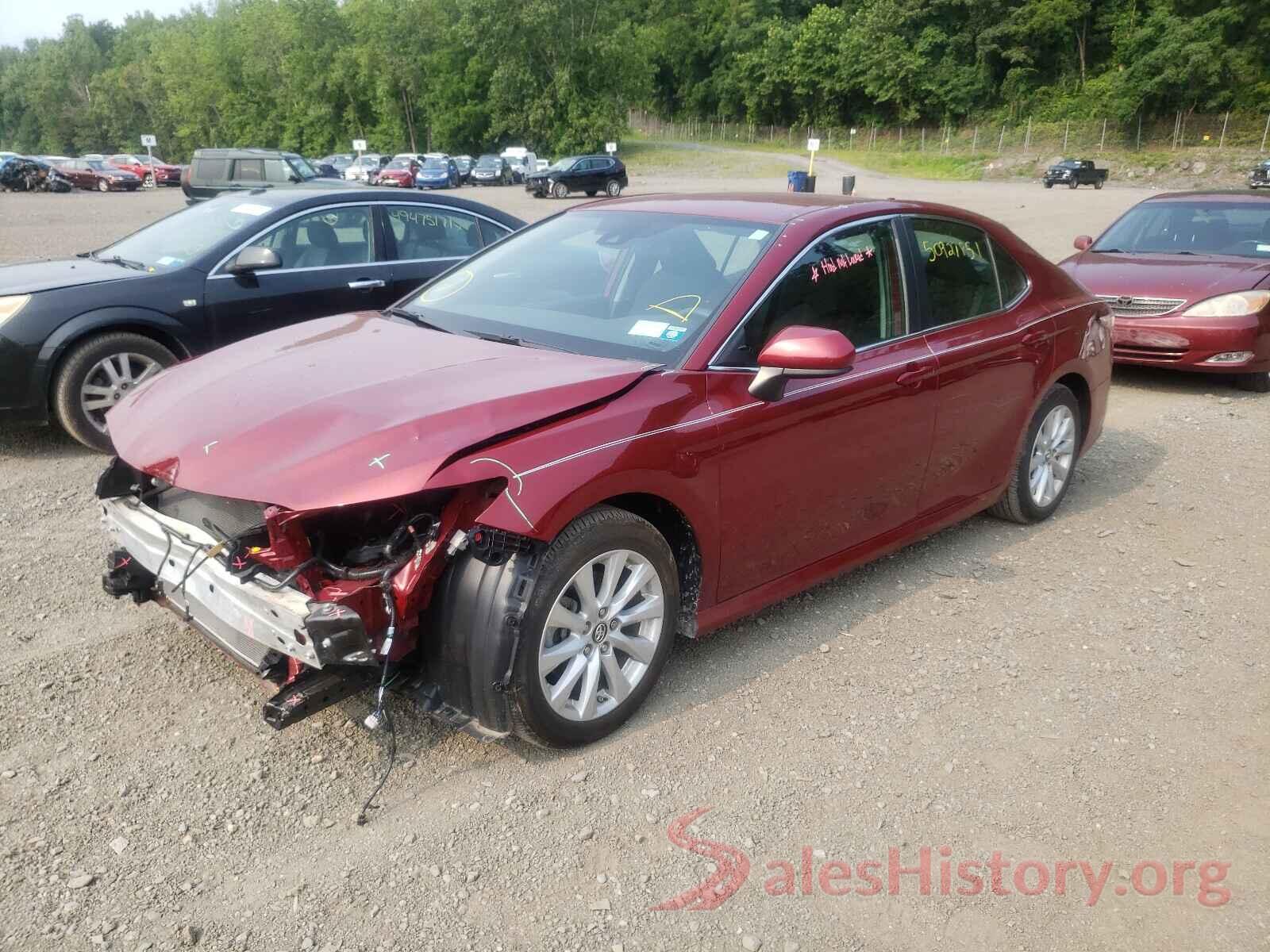 4T1B11HK0KU760986 2019 TOYOTA CAMRY