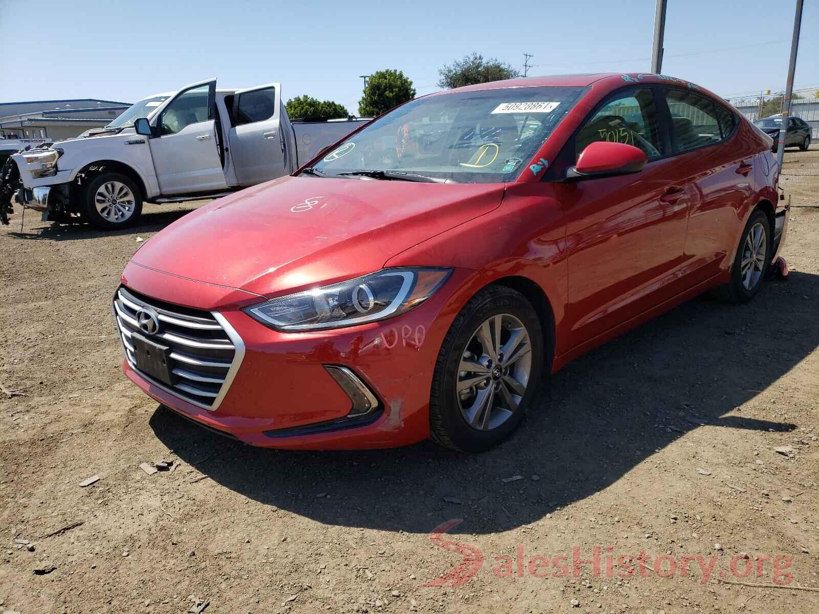 5NPD84LF9HH135705 2017 HYUNDAI ELANTRA