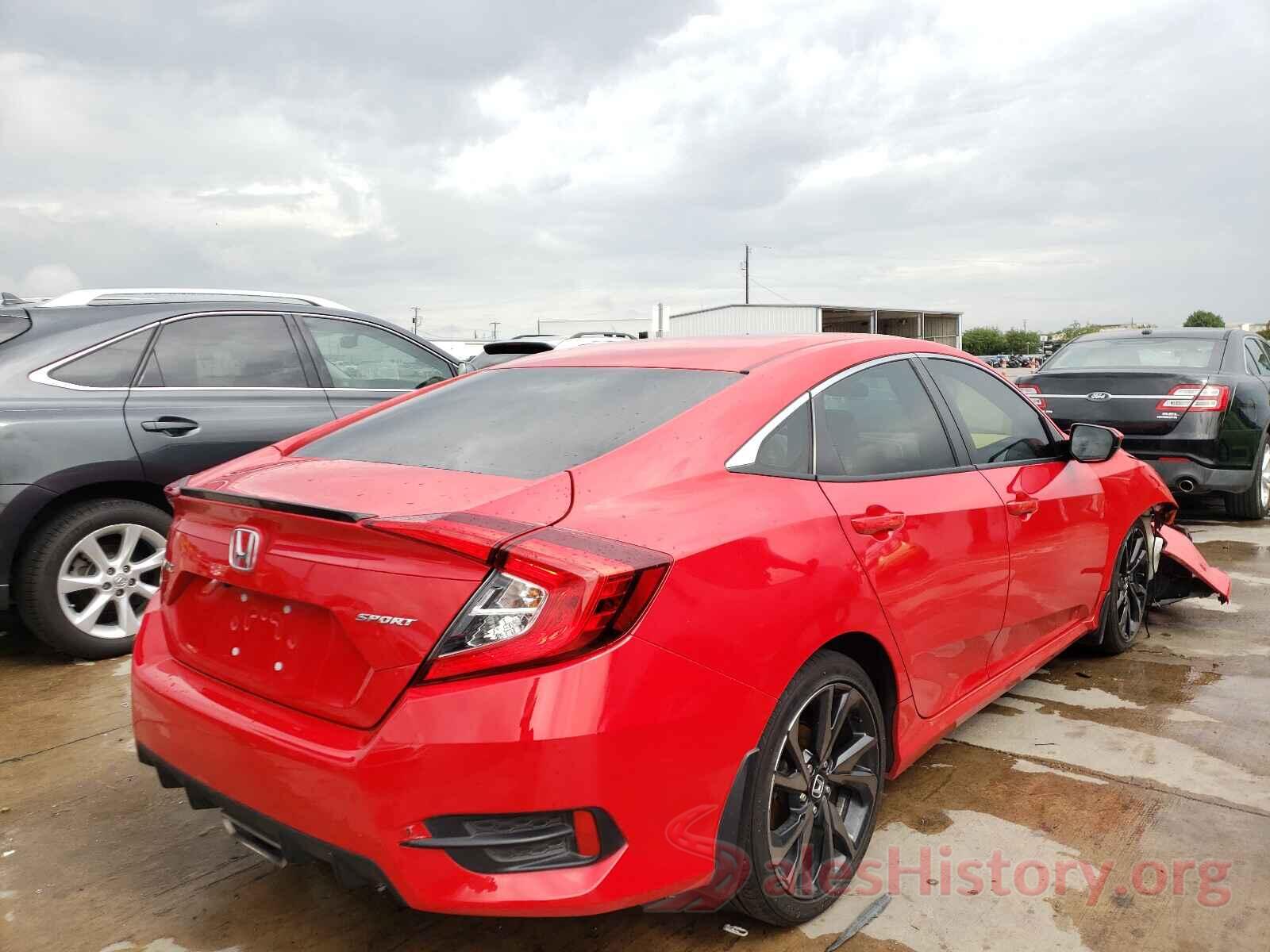 2HGFC2F85KH599763 2019 HONDA CIVIC