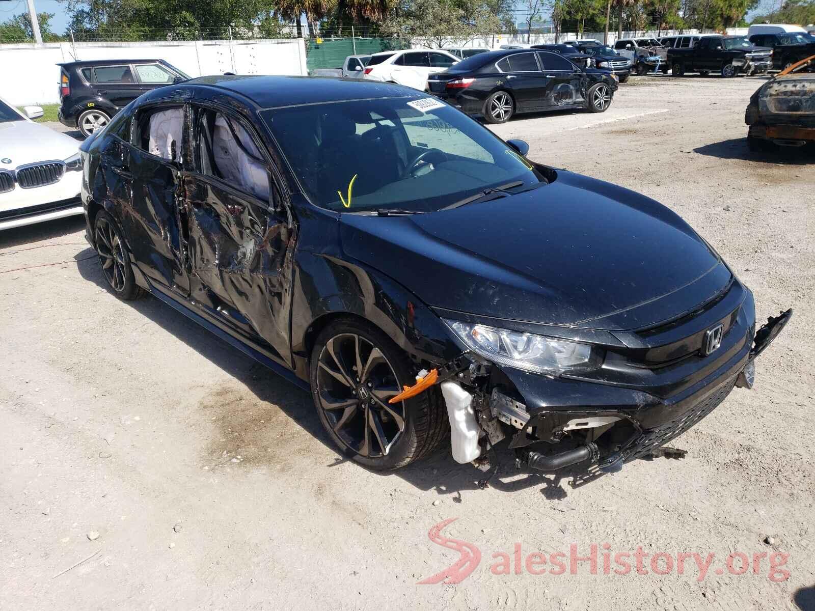 SHHFK7H4XKU215036 2019 HONDA CIVIC