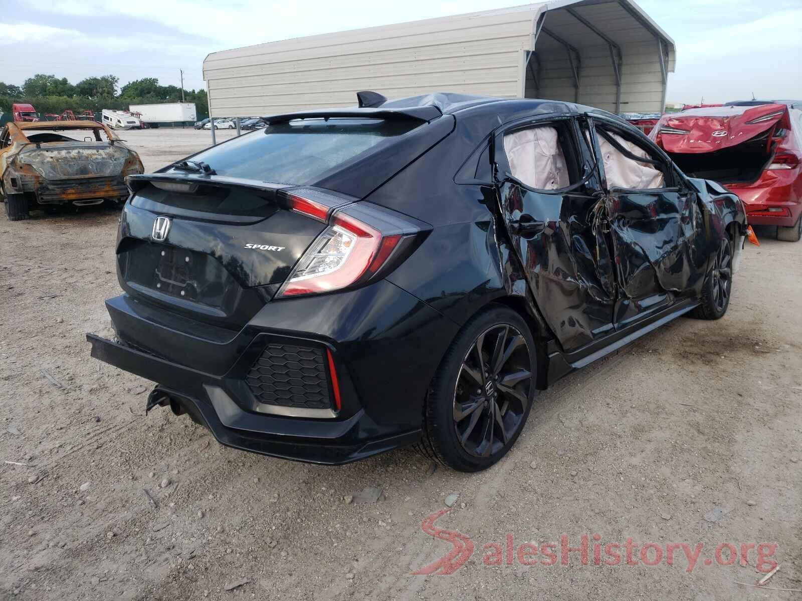 SHHFK7H4XKU215036 2019 HONDA CIVIC