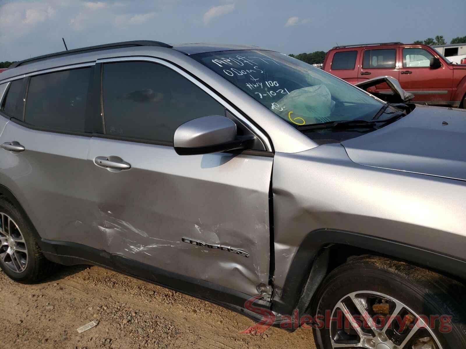 3C4NJCBB8KT615131 2019 JEEP COMPASS