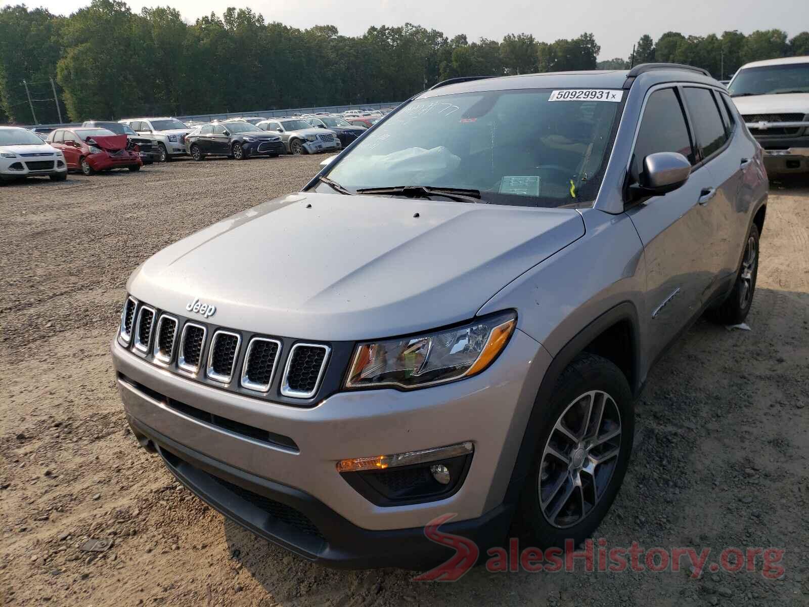 3C4NJCBB8KT615131 2019 JEEP COMPASS