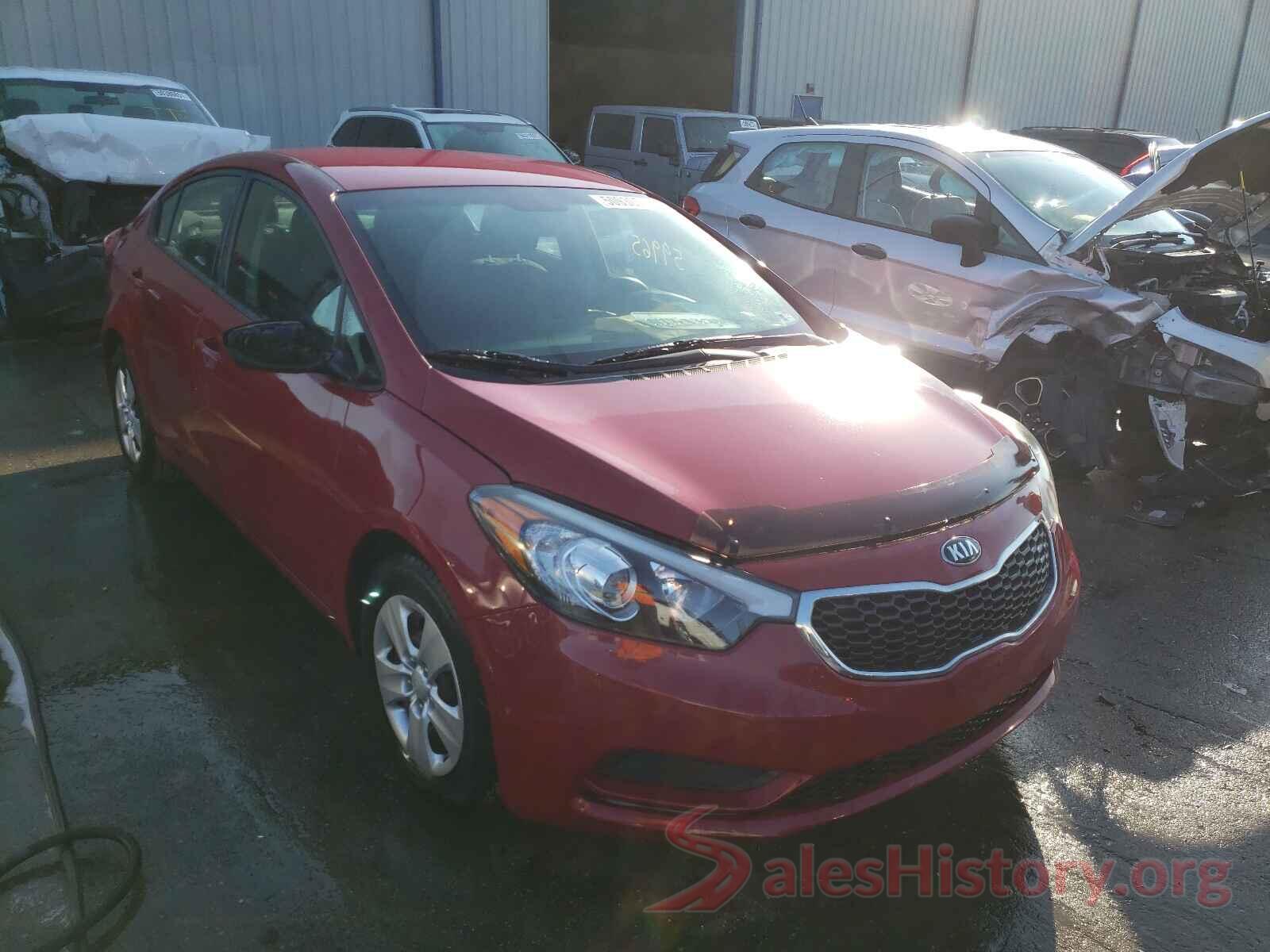 KNAFK4A68G5601410 2016 KIA FORTE