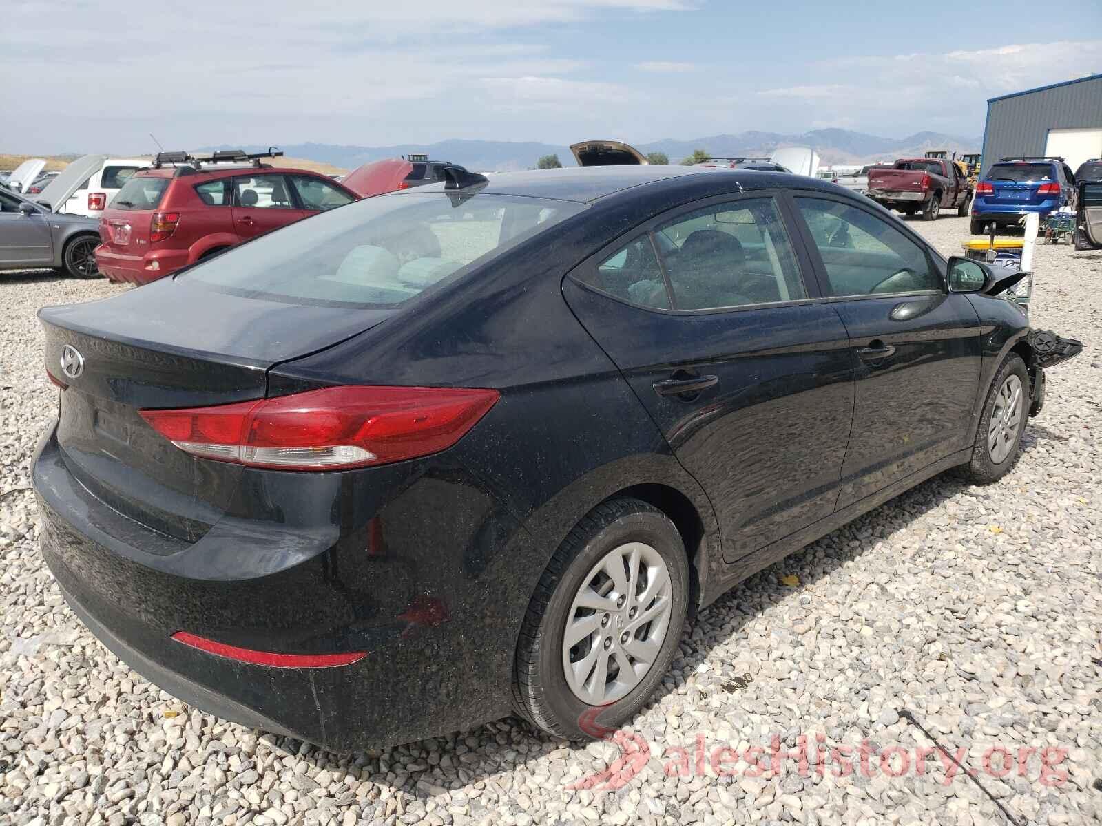 KMHD74LF4HU099409 2017 HYUNDAI ELANTRA