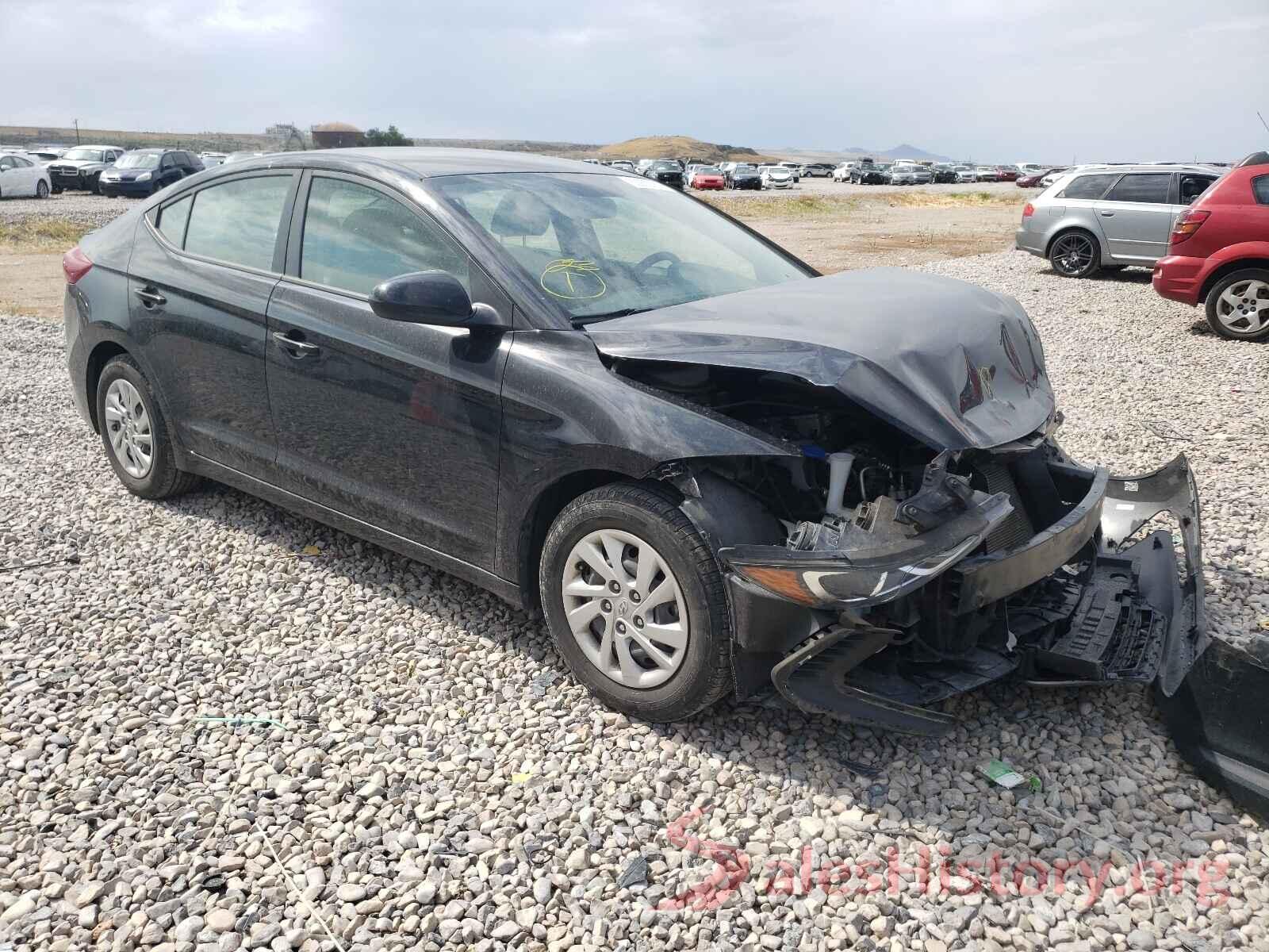 KMHD74LF4HU099409 2017 HYUNDAI ELANTRA