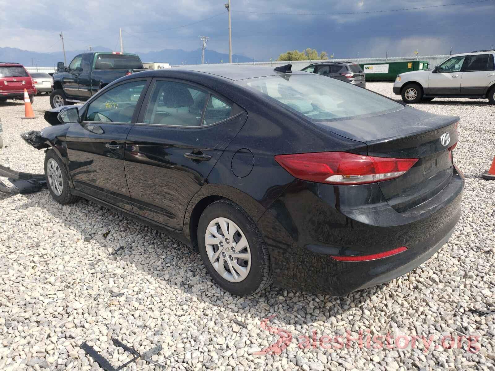 KMHD74LF4HU099409 2017 HYUNDAI ELANTRA