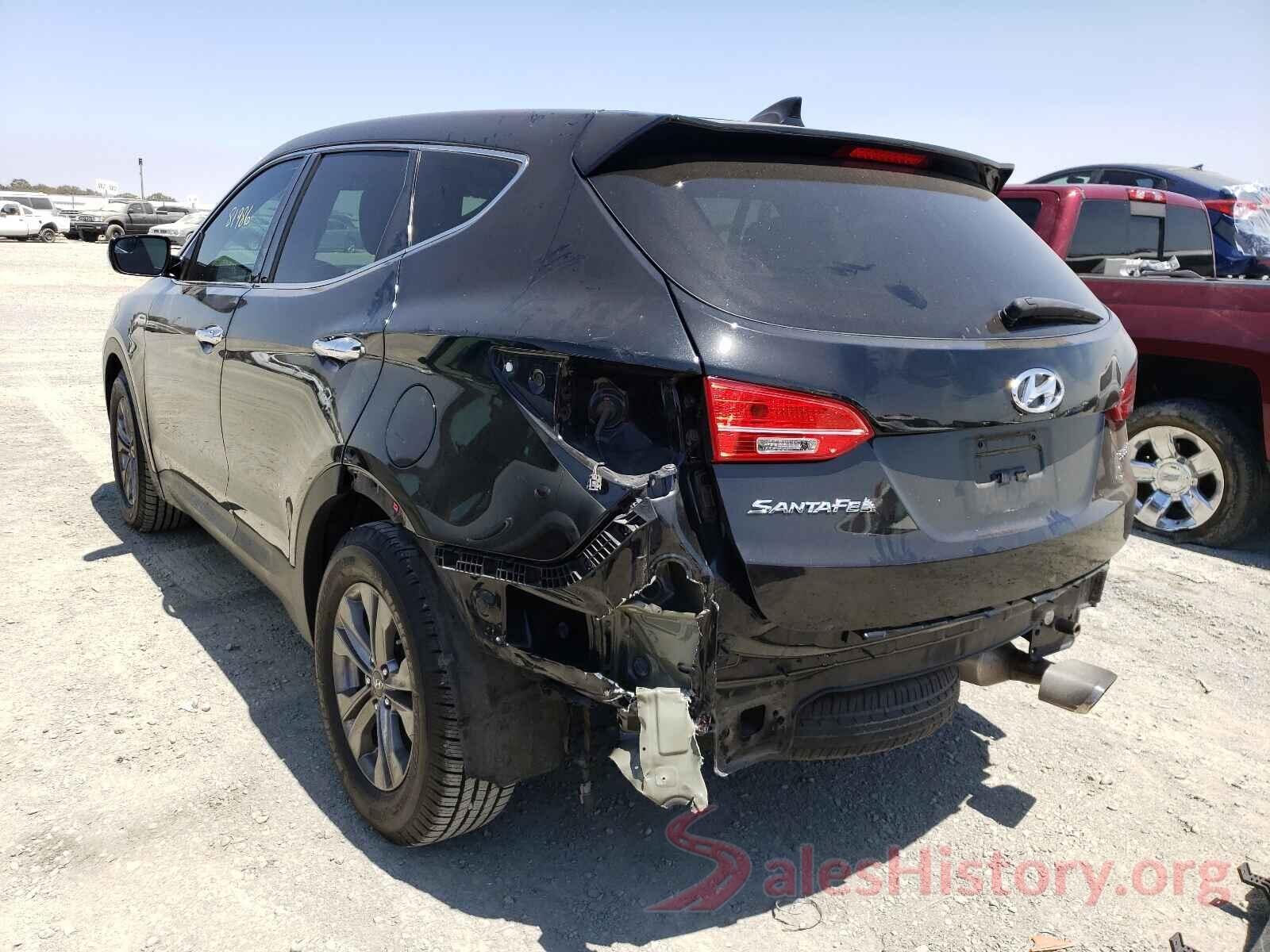 5XYZT3LBXGG328687 2016 HYUNDAI SANTA FE