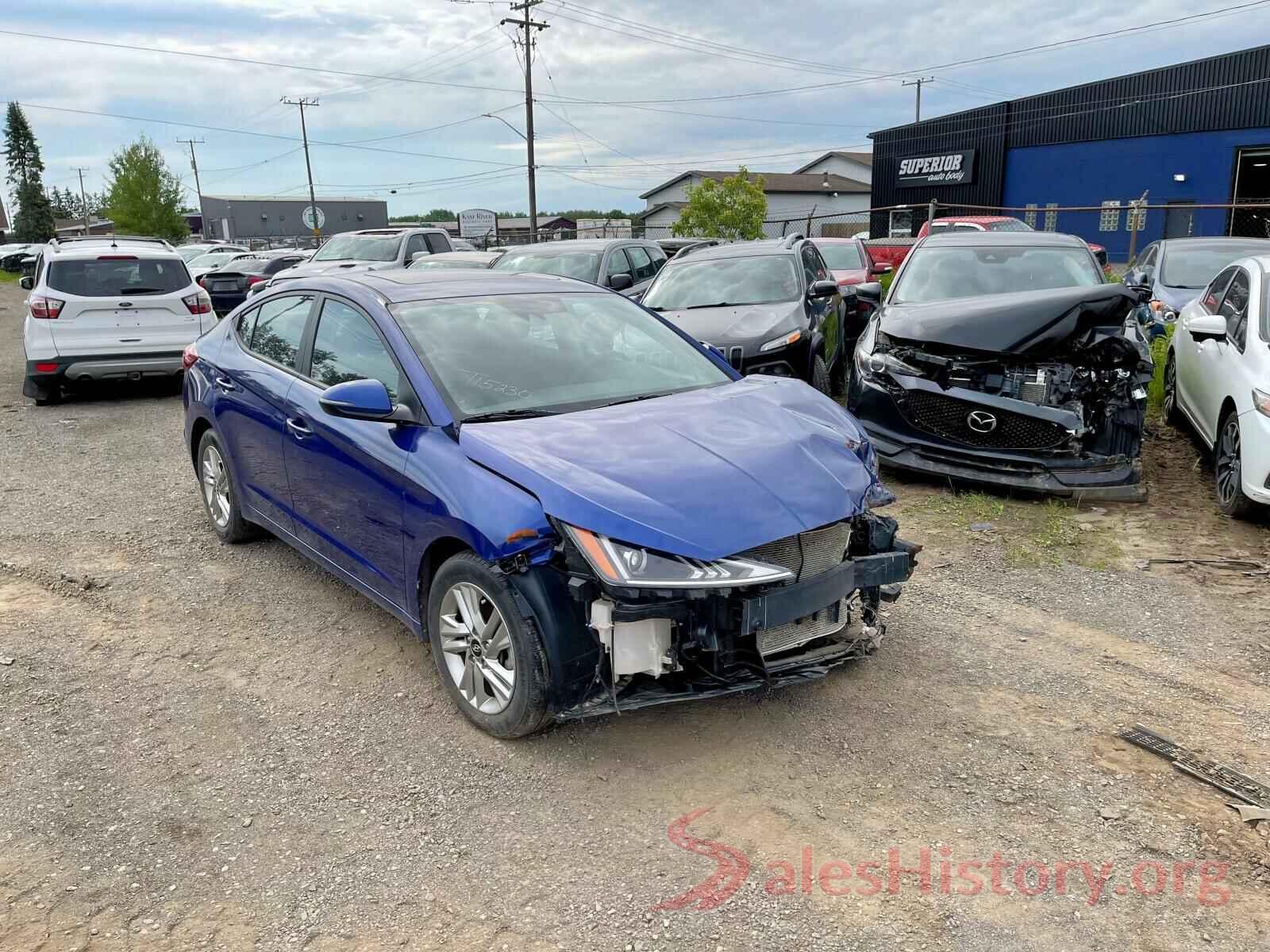 KMHD84LF9KU871391 2019 HYUNDAI ELANTRA