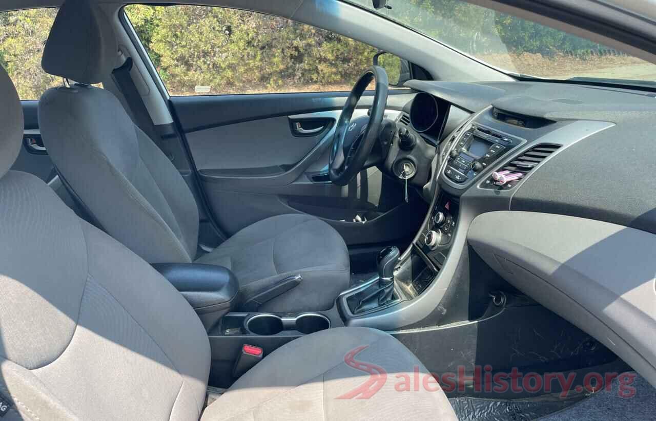 5NPDH4AE0GH710069 2016 HYUNDAI ELANTRA