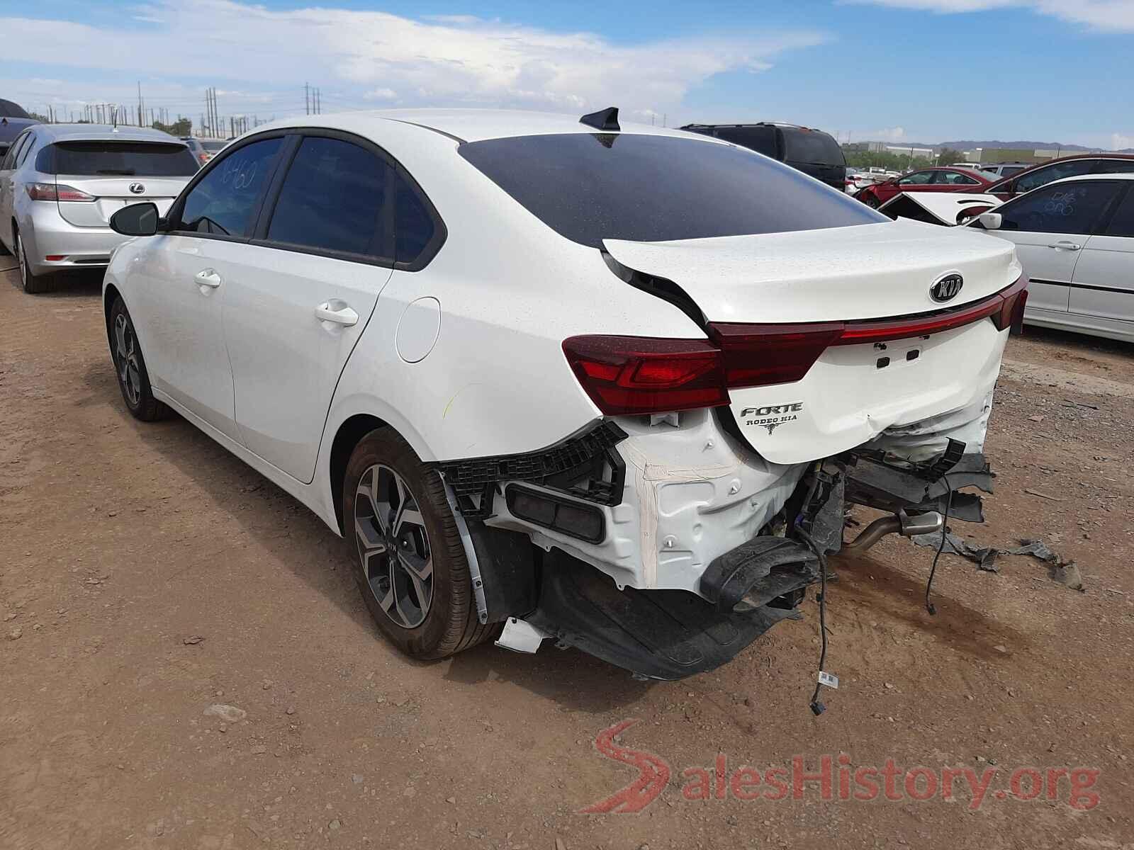 3KPF24AD0LE202393 2020 KIA FORTE