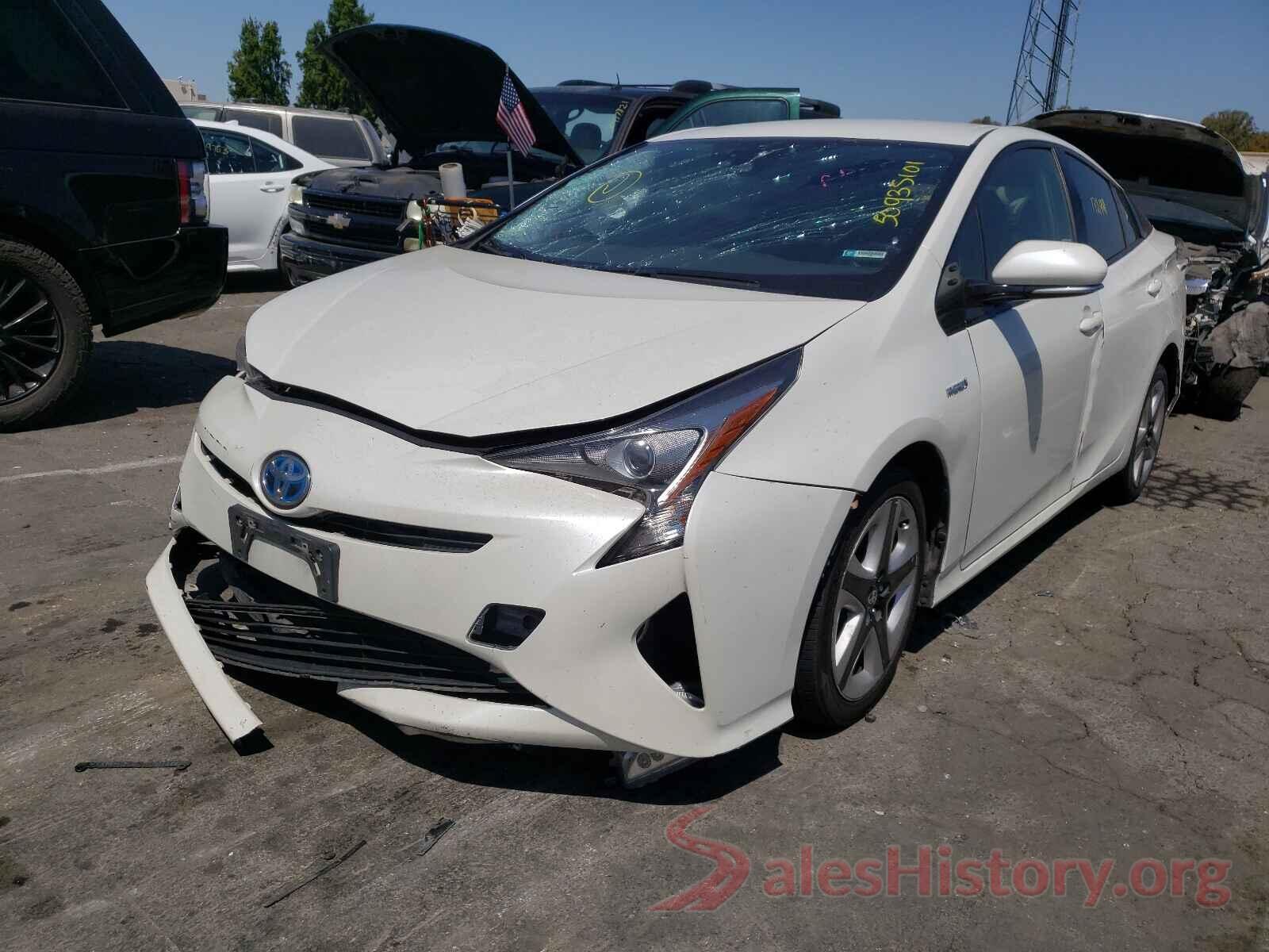 JTDKARFU3G3514910 2016 TOYOTA PRIUS