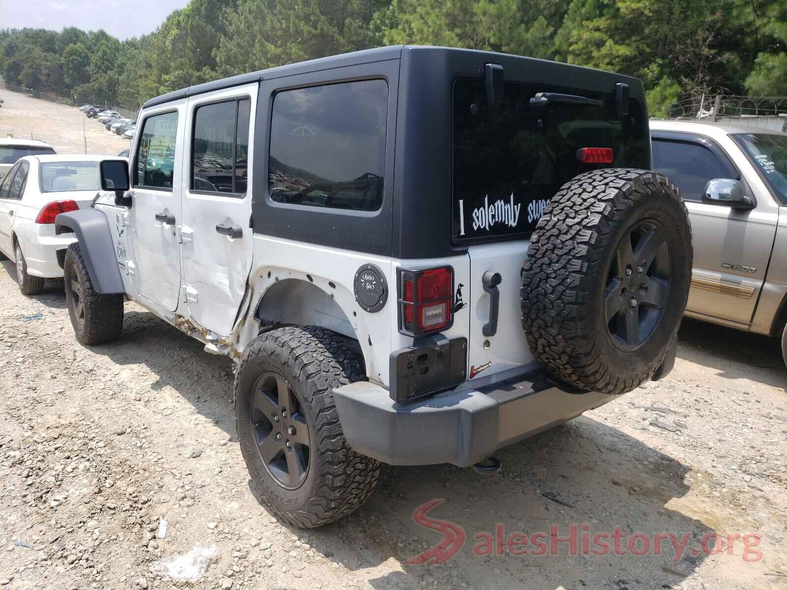 1C4BJWDG6HL598315 2017 JEEP WRANGLER