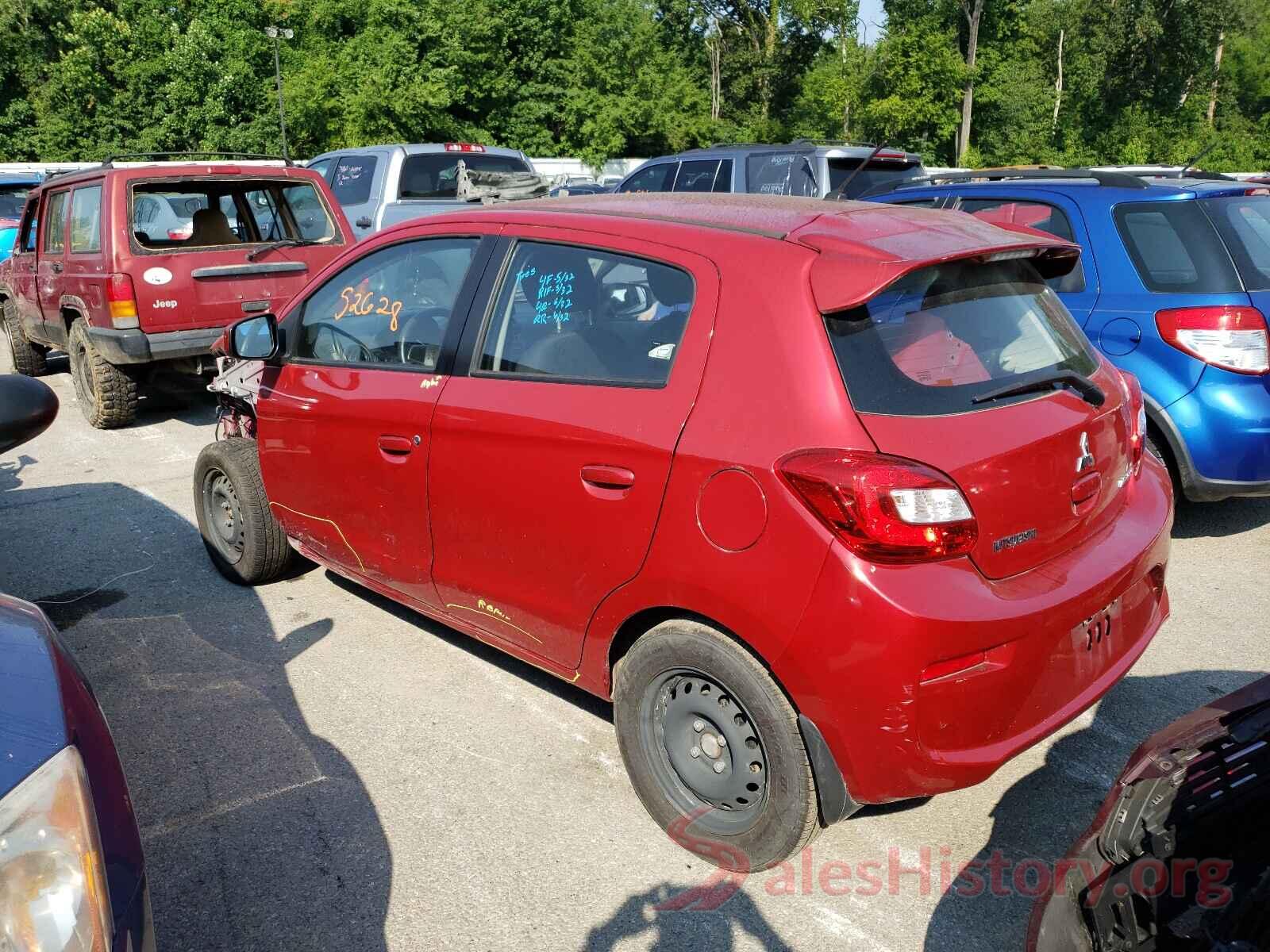 ML32A3HJ9HH014211 2017 MITSUBISHI MIRAGE