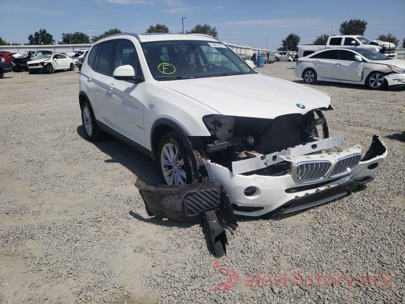 5UXWX9C55G0D77291 2016 BMW X3