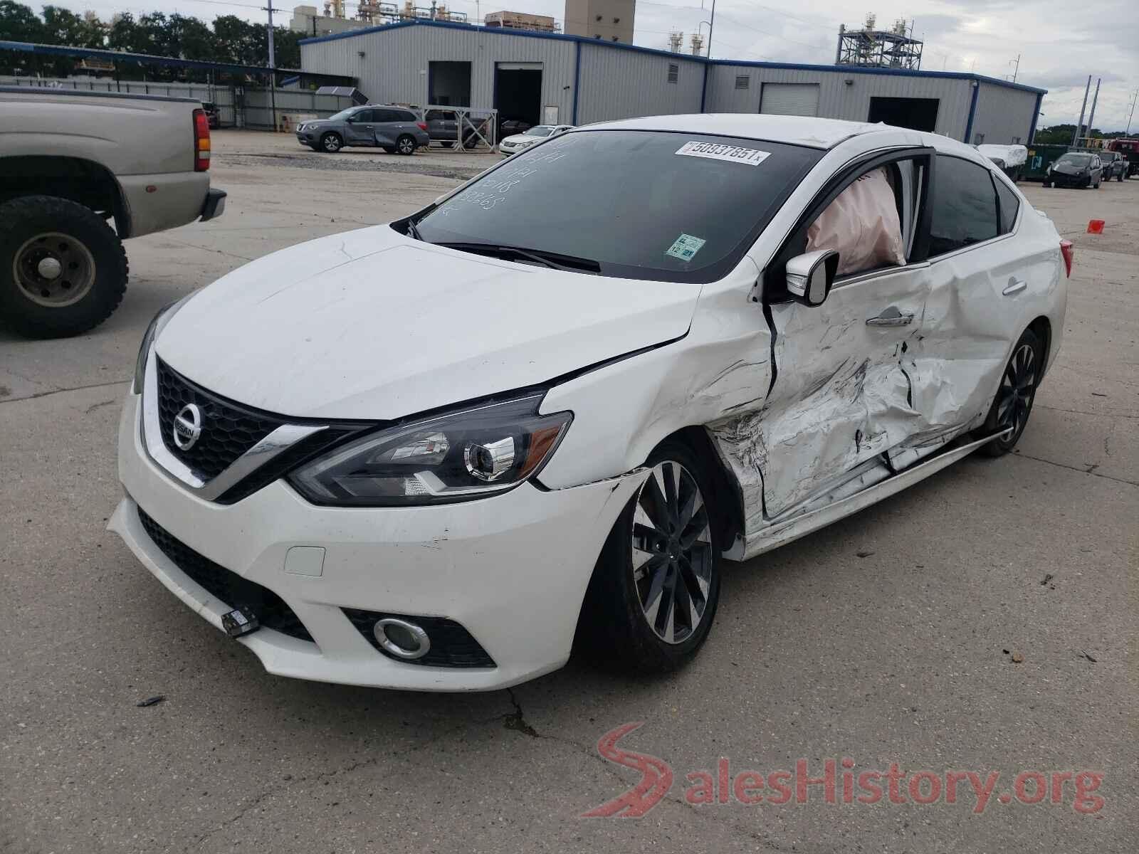 3N1AB7AP6KY438665 2019 NISSAN SENTRA