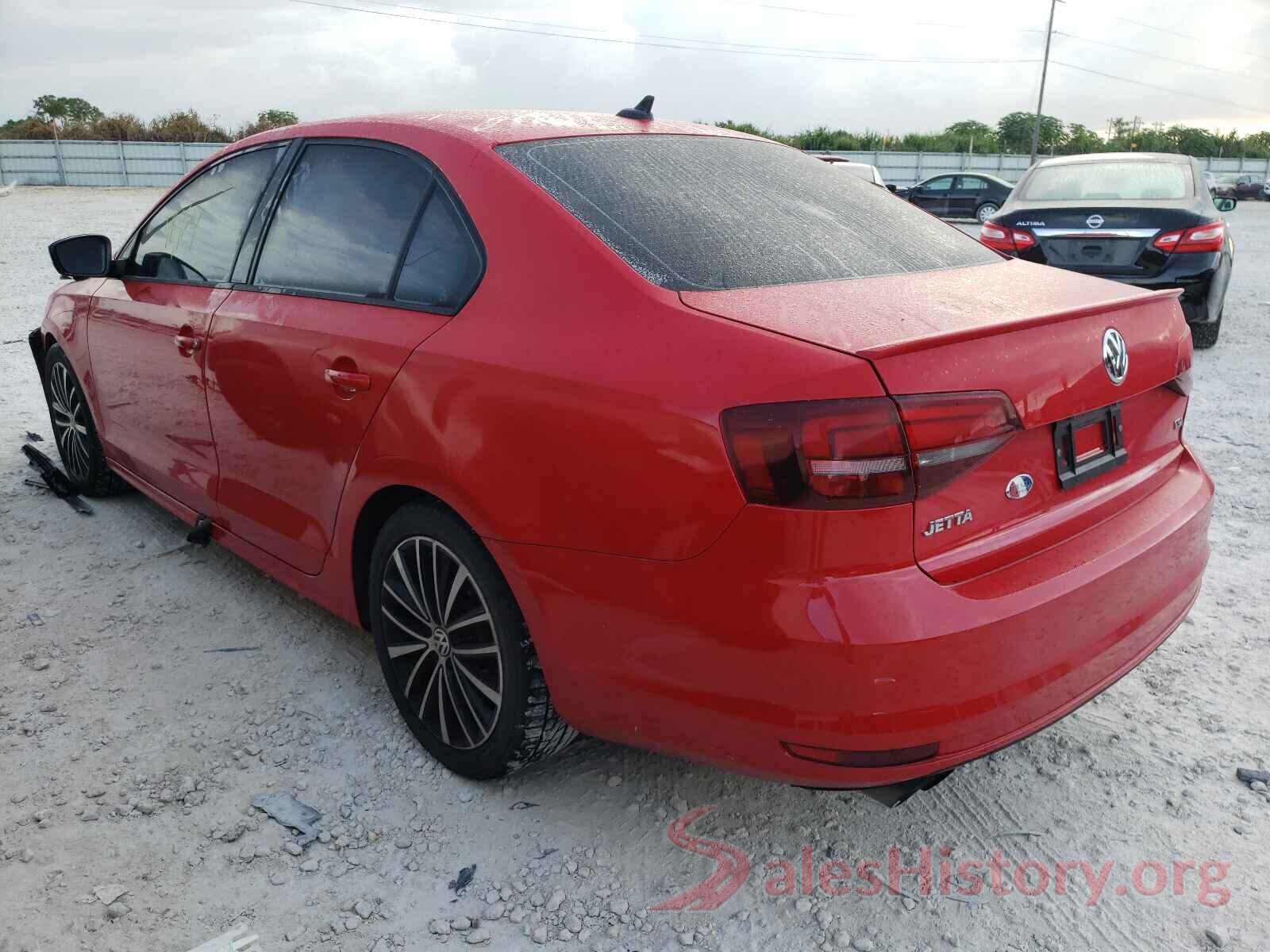 3VWD17AJXGM402952 2016 VOLKSWAGEN JETTA