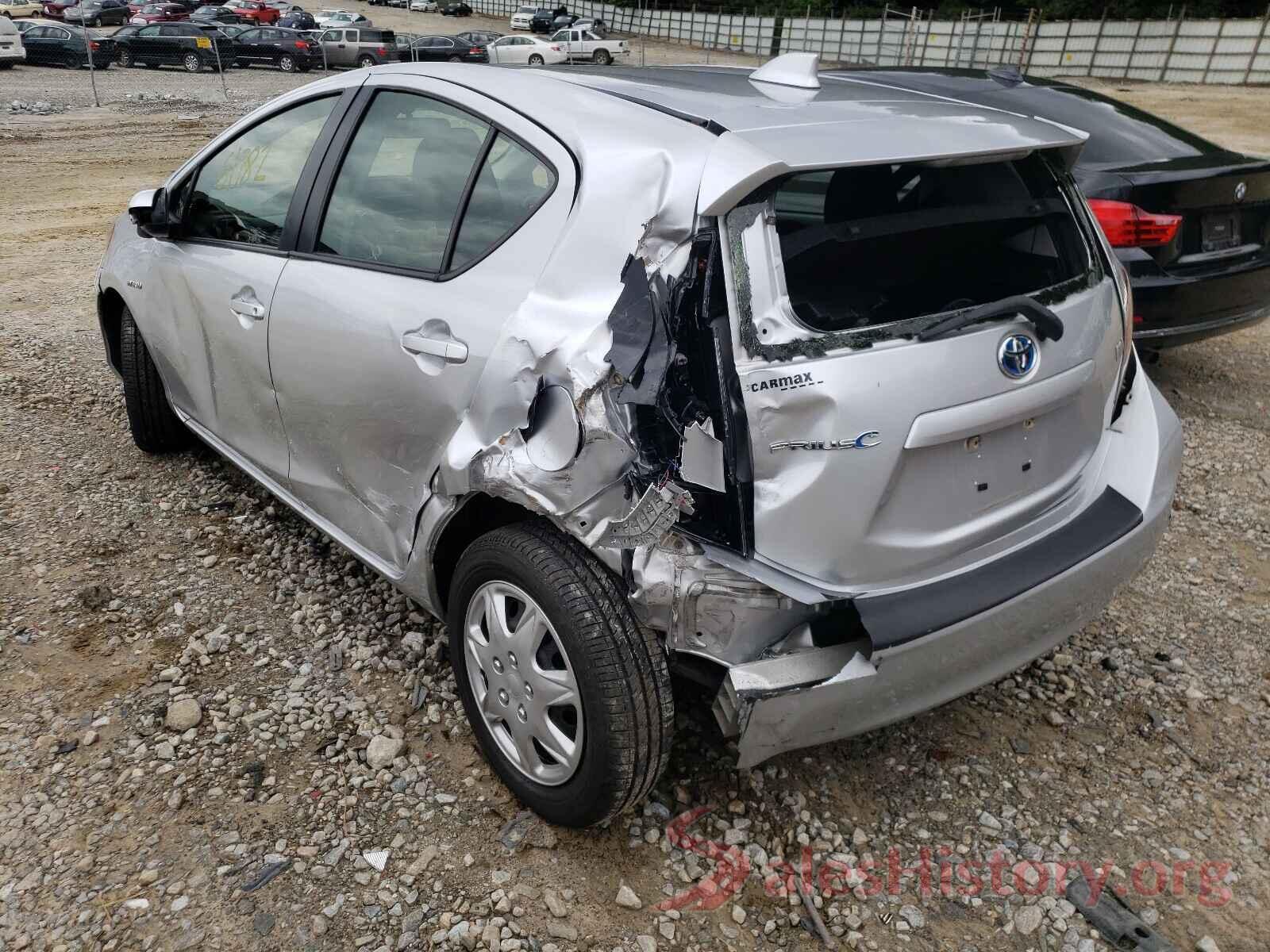 JTDKDTB32G1136852 2016 TOYOTA PRIUS