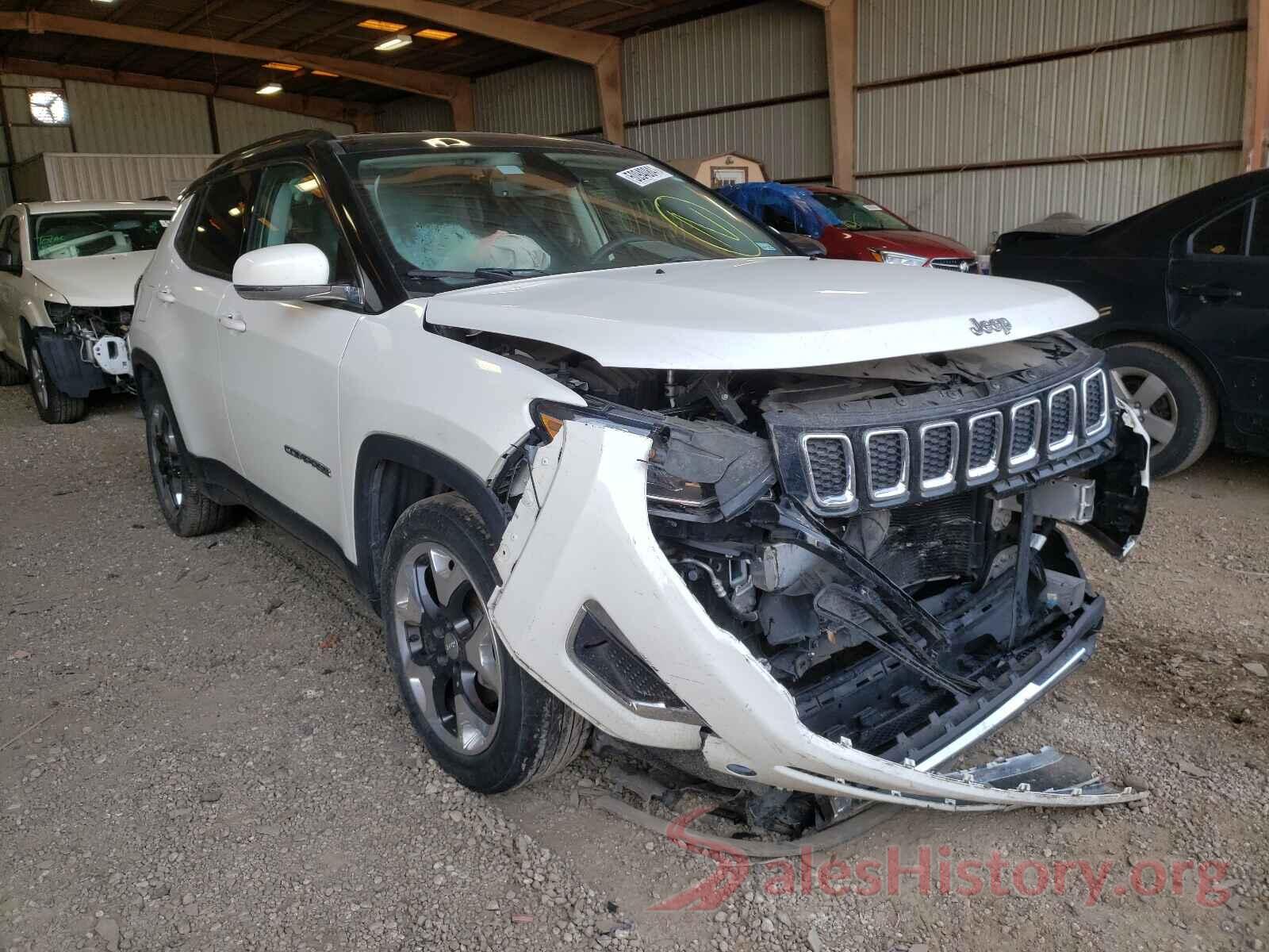 3C4NJCCB6KT637854 2019 JEEP COMPASS