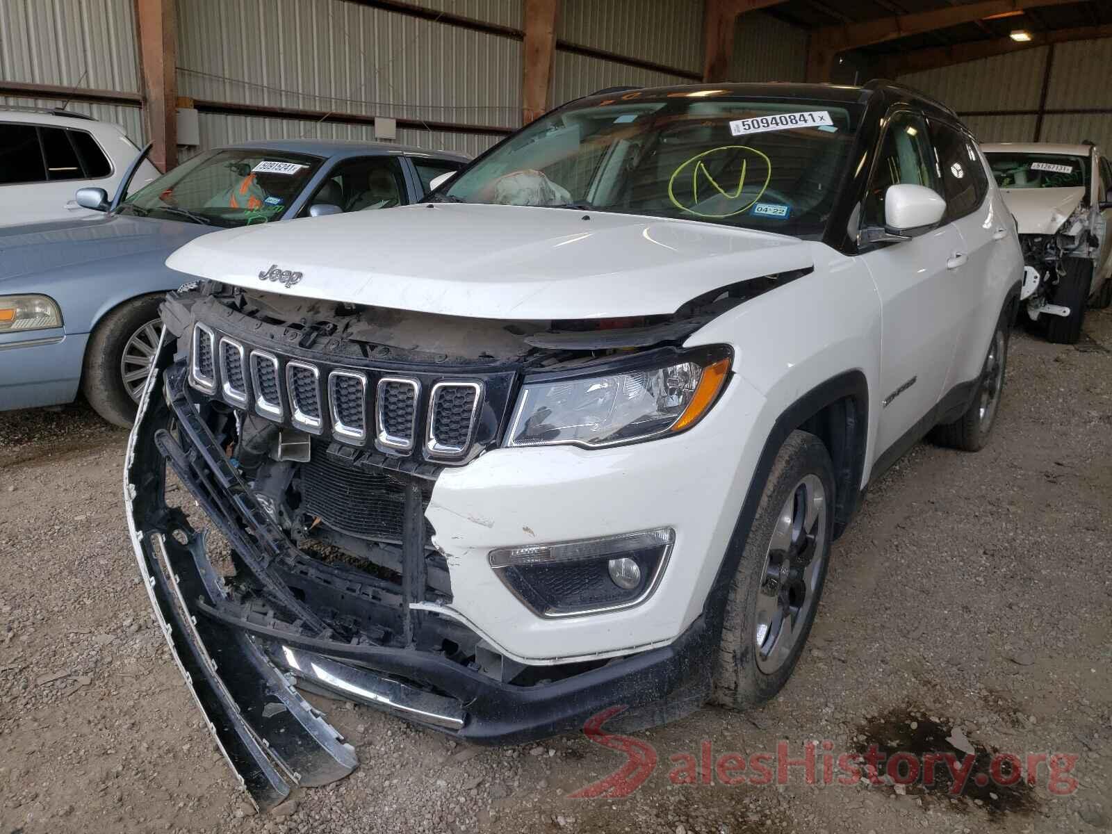 3C4NJCCB6KT637854 2019 JEEP COMPASS