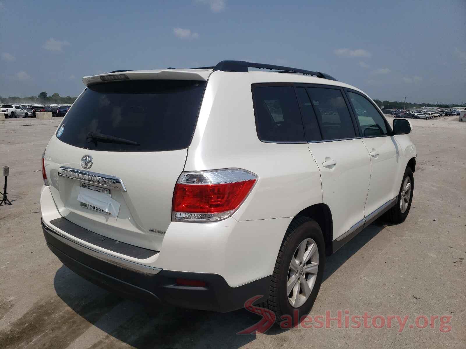 5TDBK3EH8CS173656 2012 TOYOTA HIGHLANDER