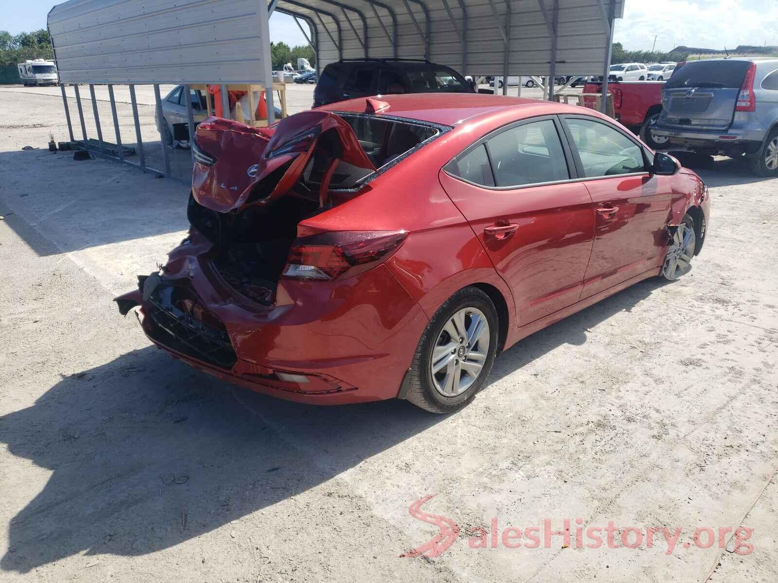 5NPD84LF9LH543310 2020 HYUNDAI ELANTRA