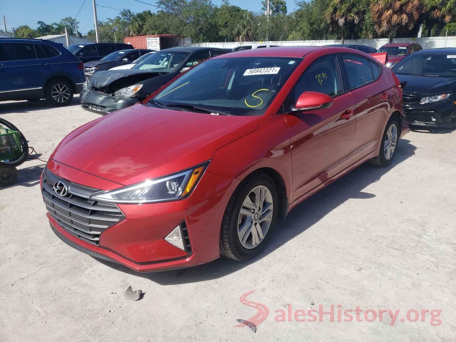 5NPD84LF9LH543310 2020 HYUNDAI ELANTRA