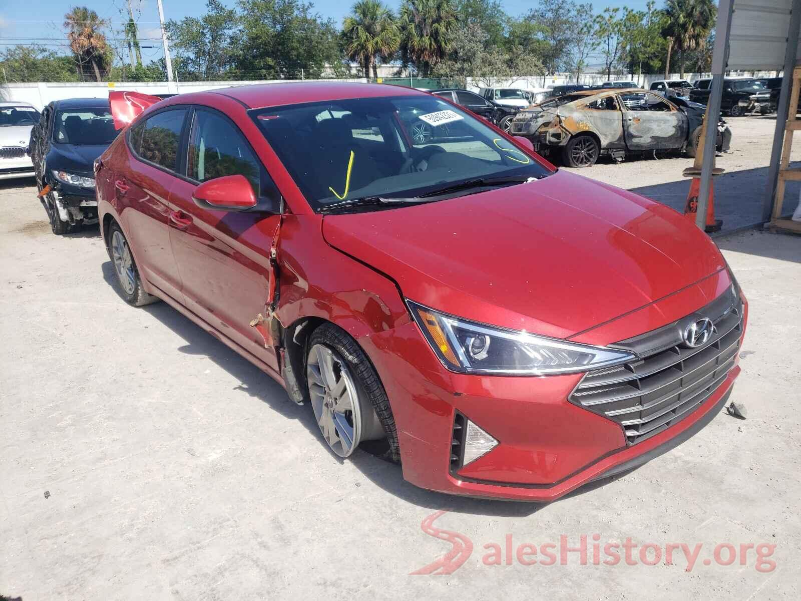 5NPD84LF9LH543310 2020 HYUNDAI ELANTRA