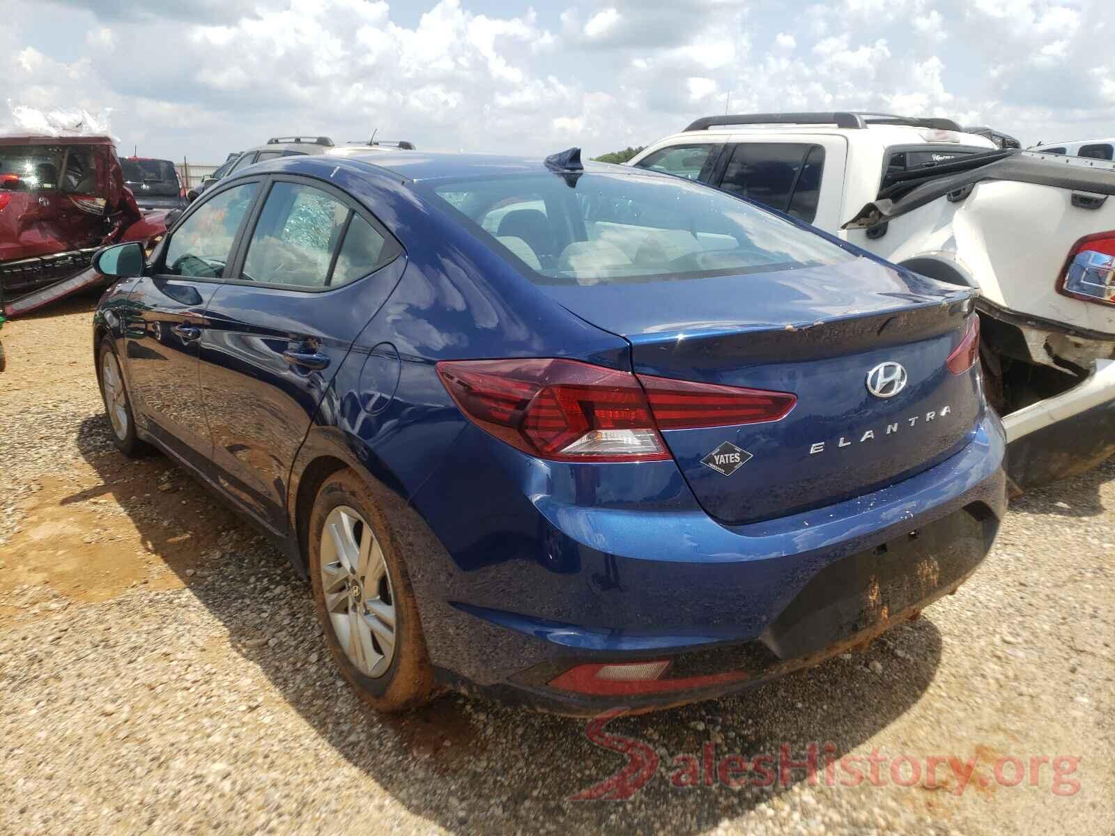 5NPD84LF3KH418625 2019 HYUNDAI ELANTRA